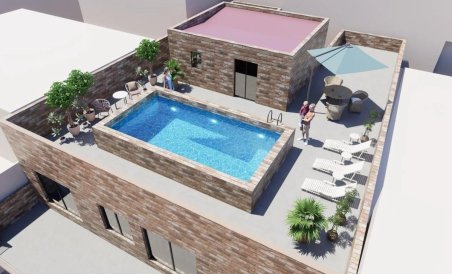 Attique - Nouvelle construction - Torrevieja - Playa El Acequión