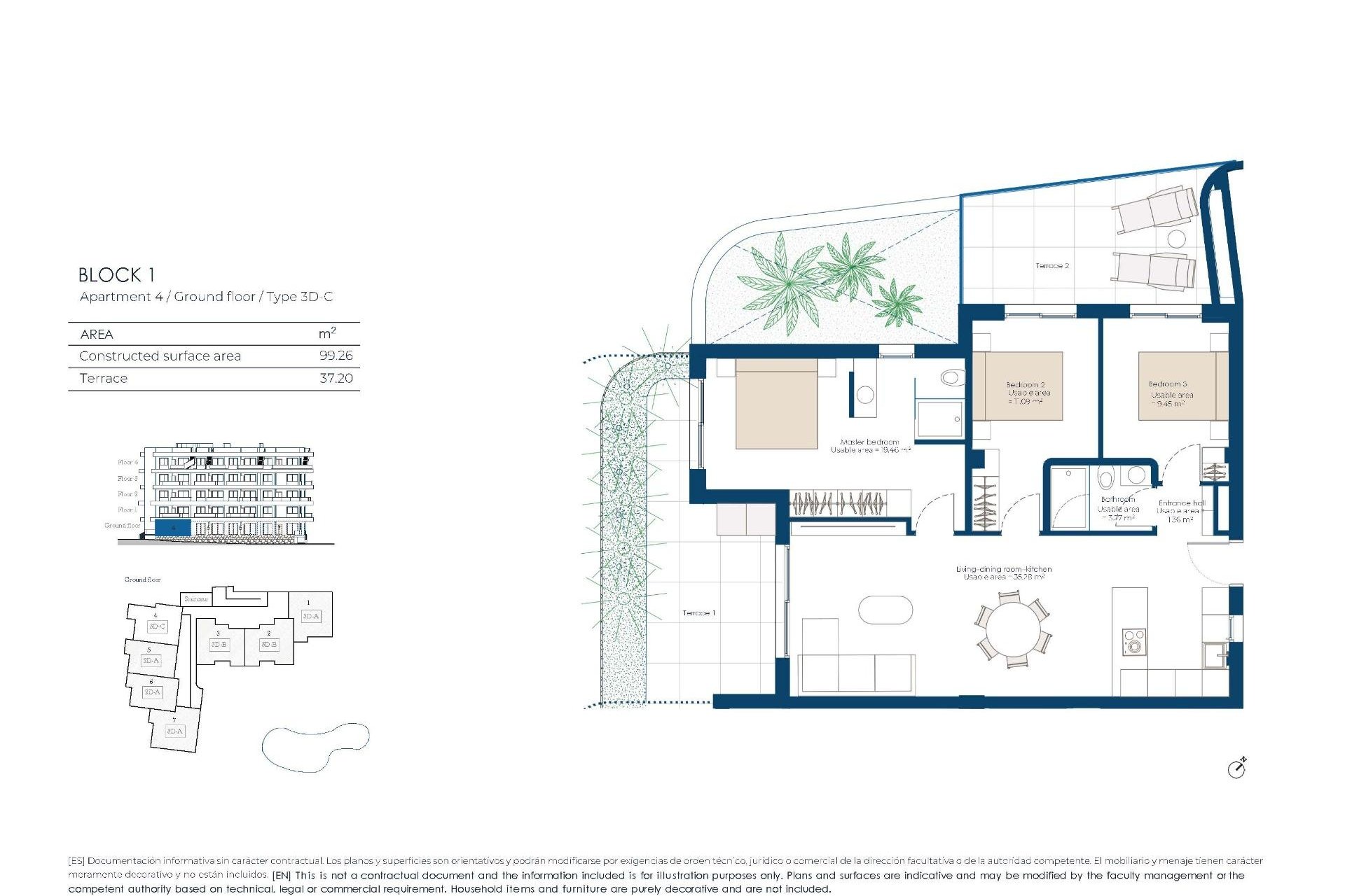 New Build - Apartment / flat - Baños y Mendigo - El Valle Golf