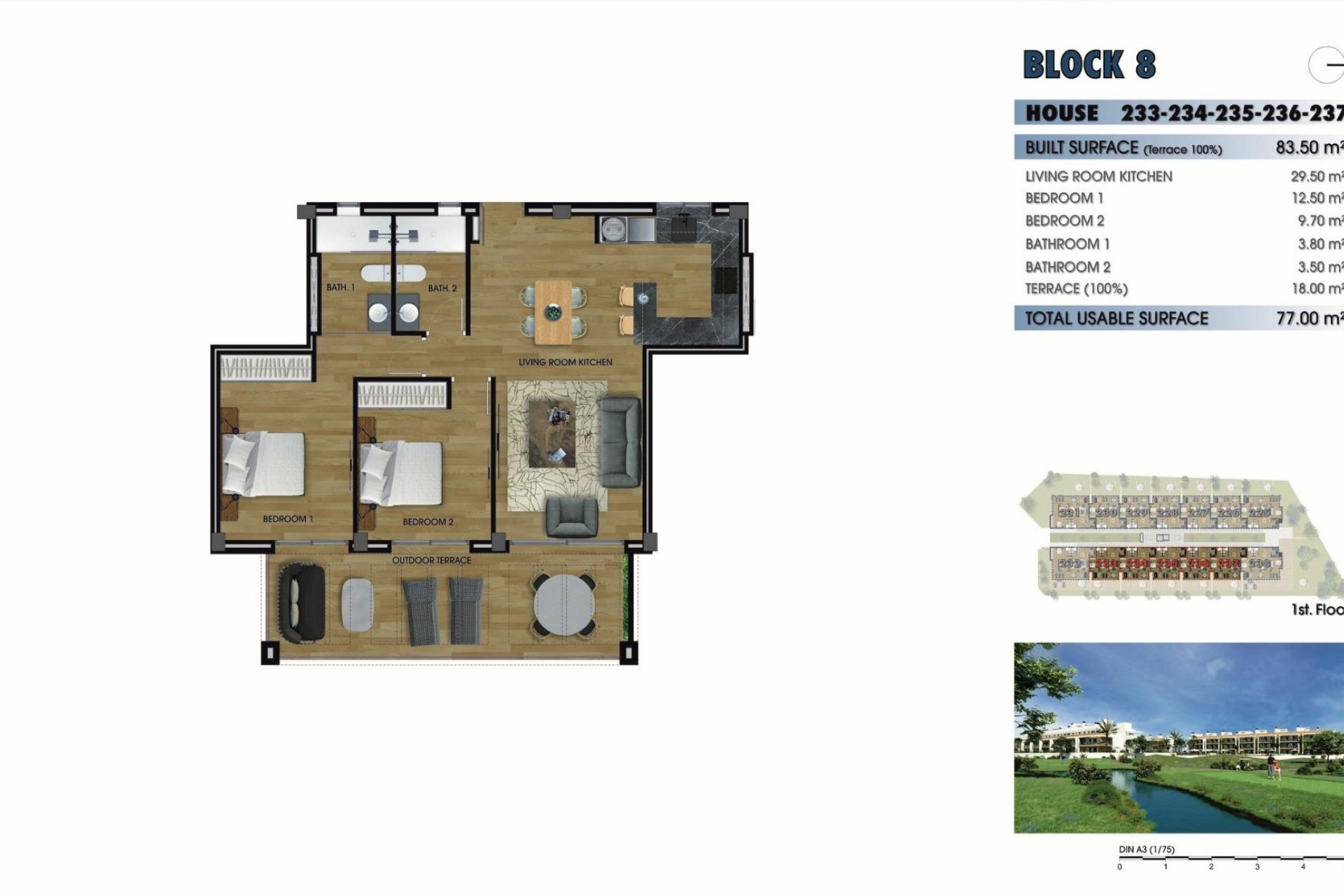 New Build - Apartment / flat - Los Alcazares - La Serena Golf