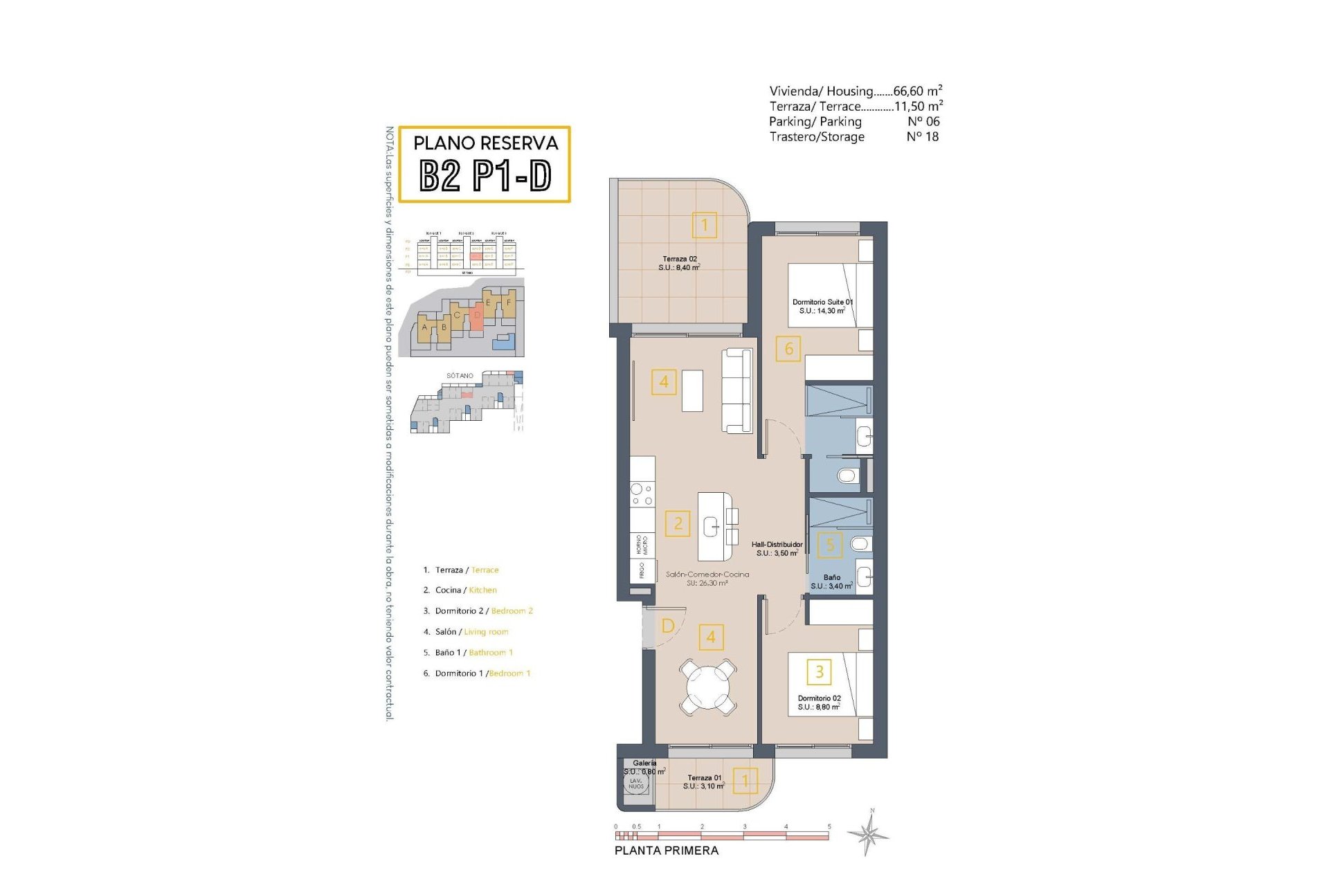 New Build - Apartment / flat - Los Alcazares - Serena Golf