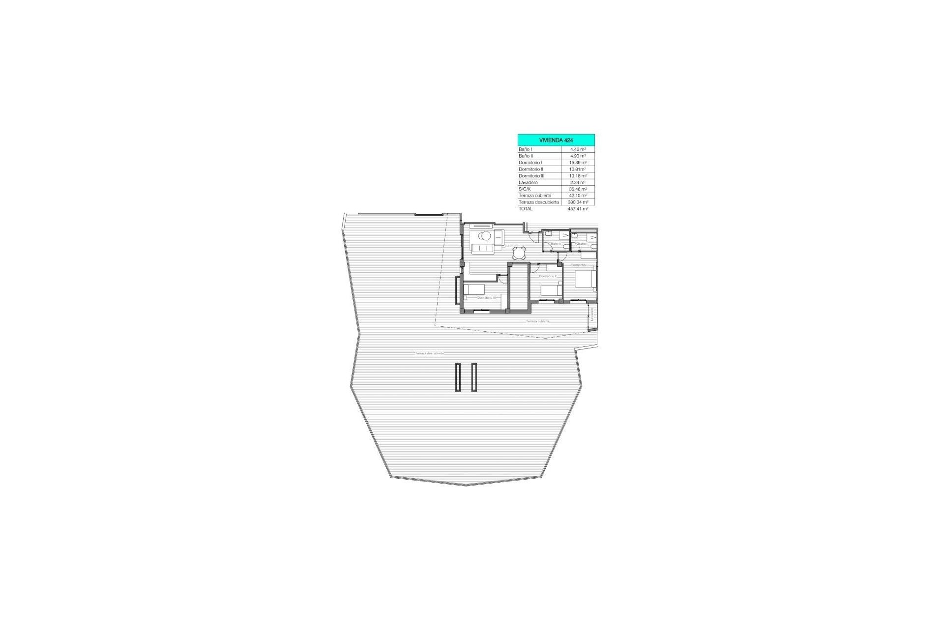 New Build - Apartment / flat - San Miguel de Salinas - Pueblo
