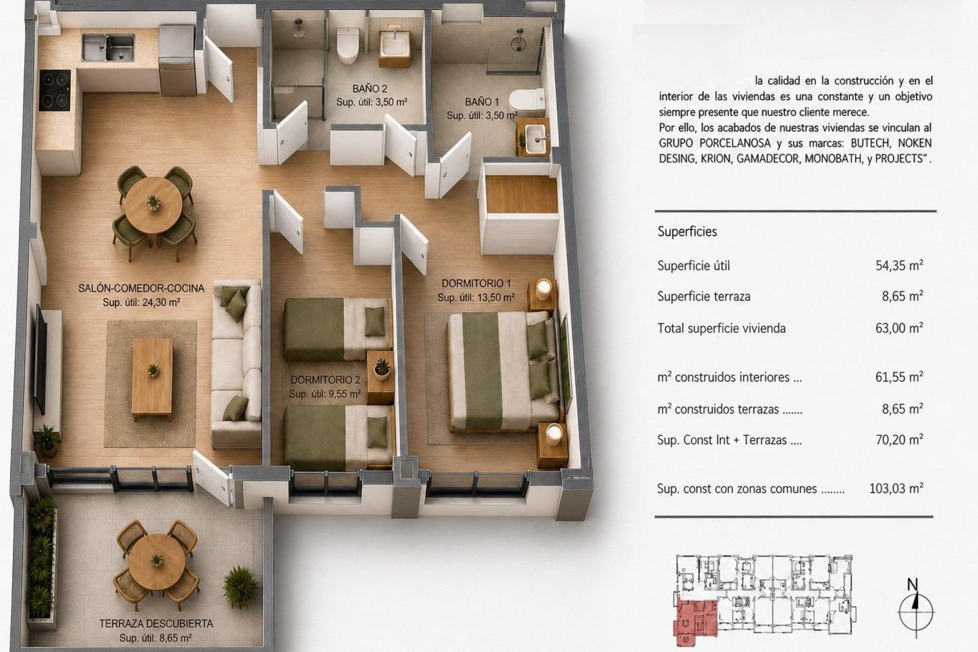 New Build - Apartment / flat - Villajoyosa - Cala de Finestrat