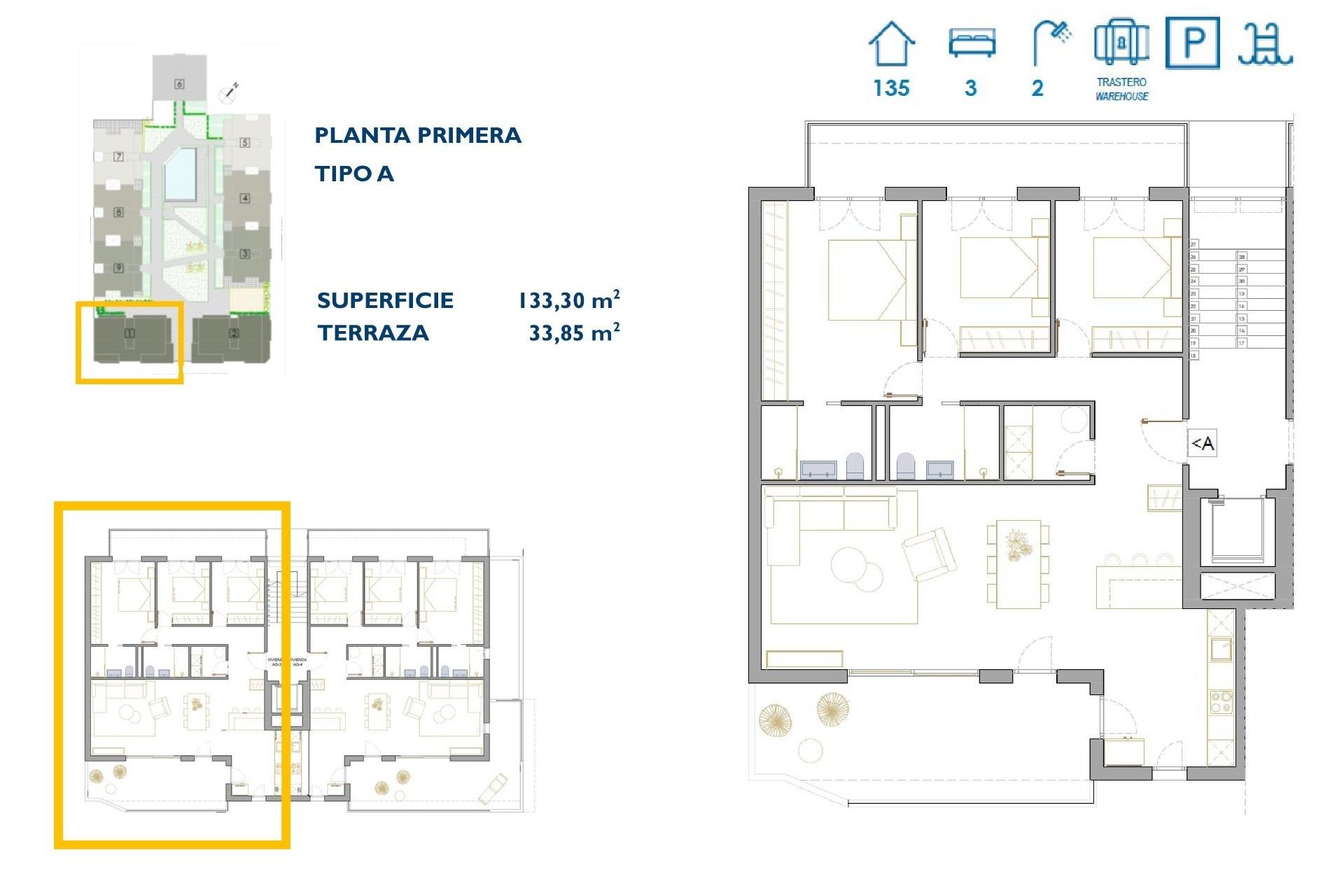 New Build - Apartment - San Pedro del Pinatar - Pueblo