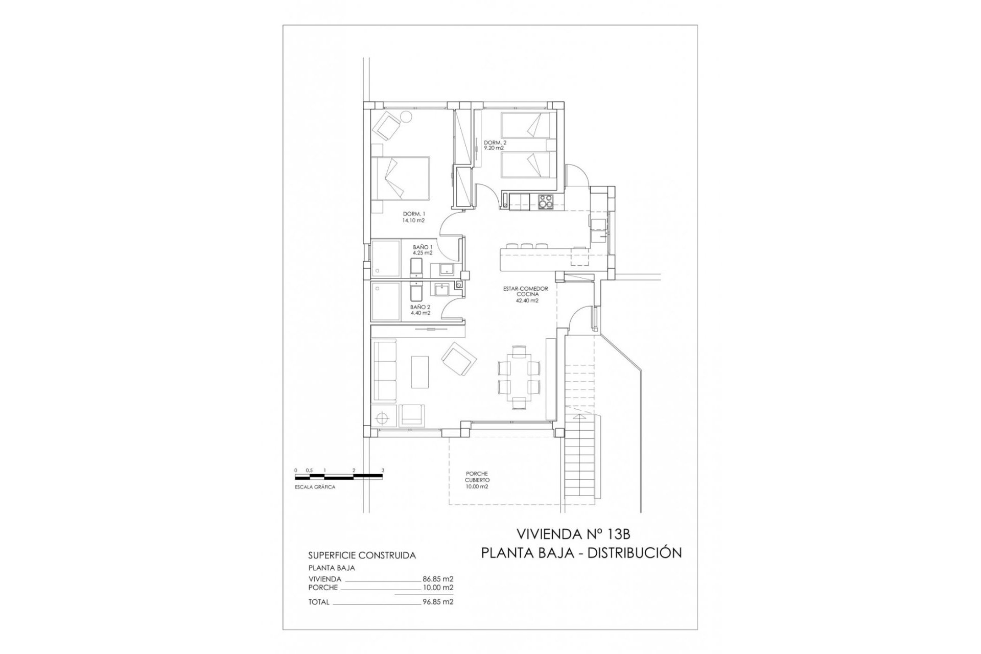 New Build - Bungalow - San Miguel de Salinas - VistaBella Golf