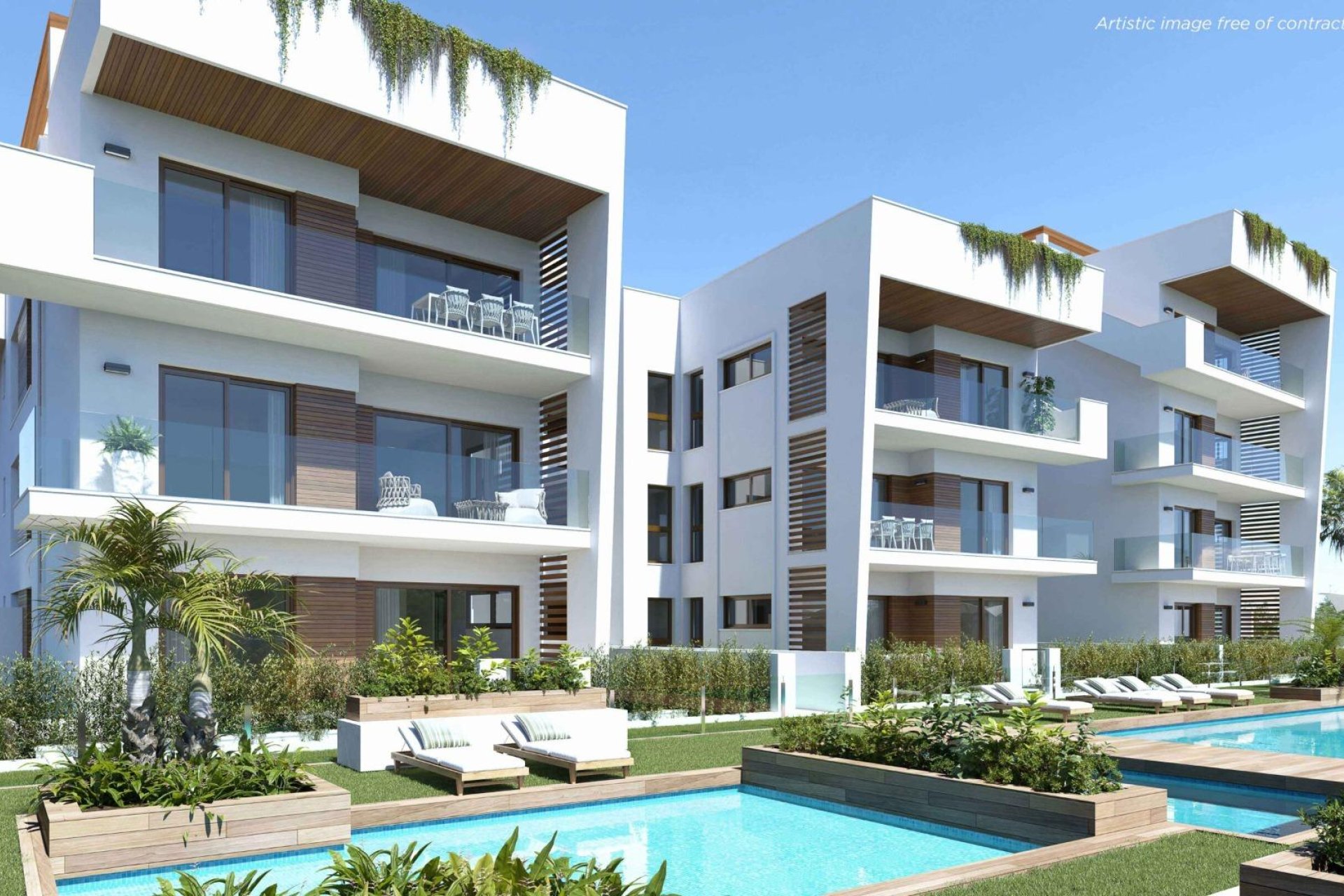 New Build - Ground floor apartment - Los Alcazares - Parque Diana