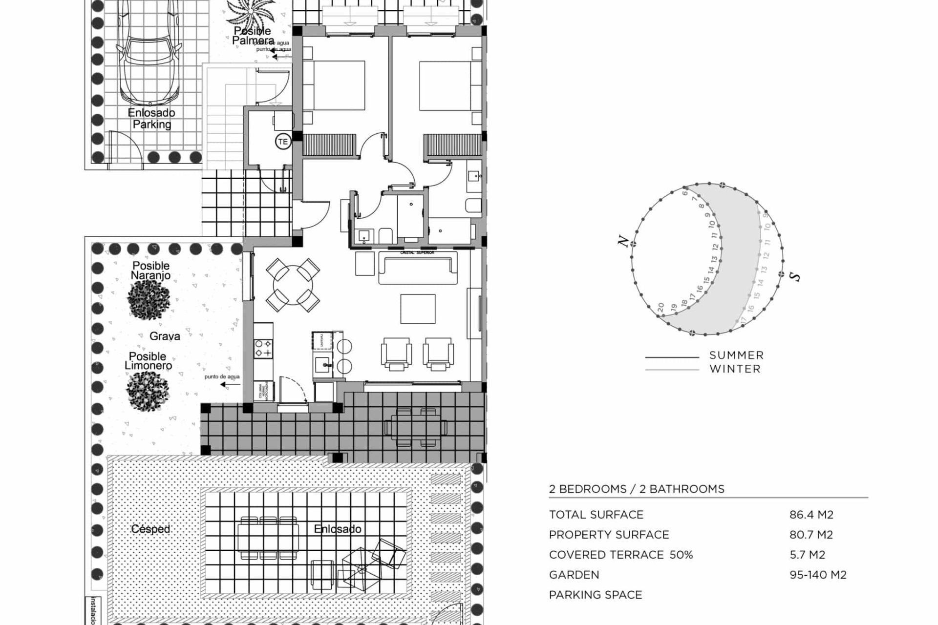 New Build - Ground Floor Bungalow - Rojales - Doña Pepa