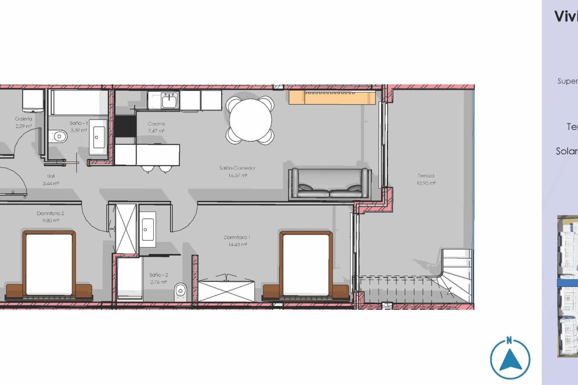 New Build - Penthouse - Guardamar del Segura - El Raso