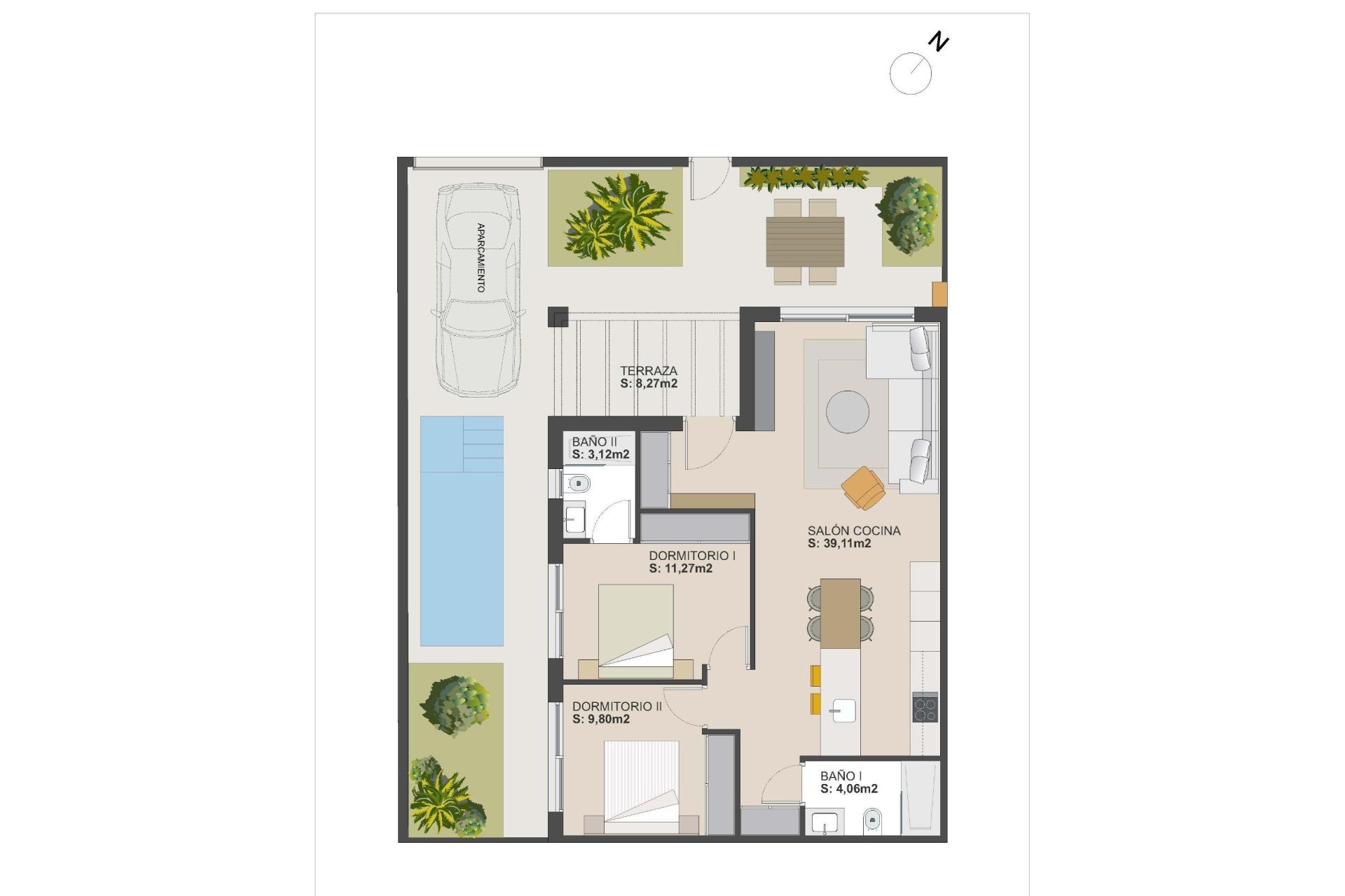 New Build - Quad - Torre Pacheco - El Alba