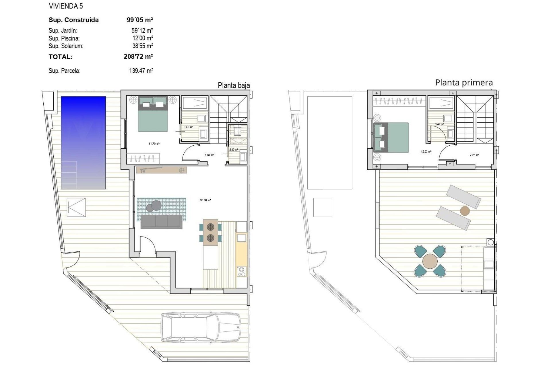 New Build - Quad - Torre Pacheco - El Alba