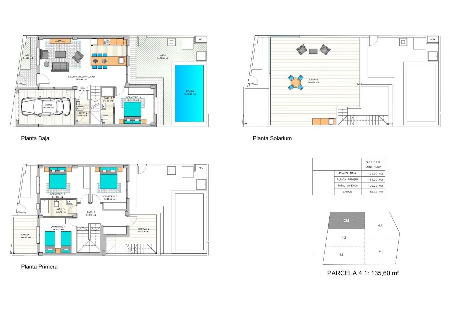 New Build - Town House - Los Belones - Centro