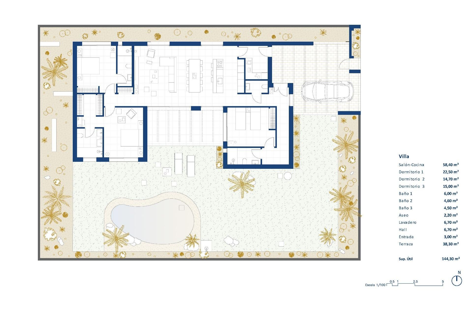 New Build - Villa - Baños y Mendigo - Altaona Golf And Country Village