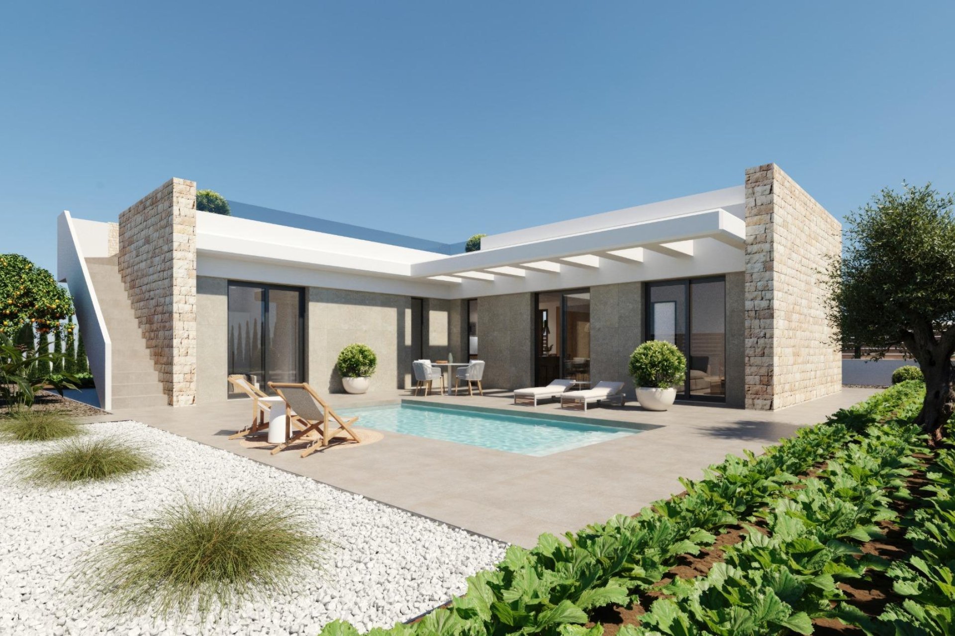 New Build - Villa - Fuente Álamo - Hacienda del Alamo