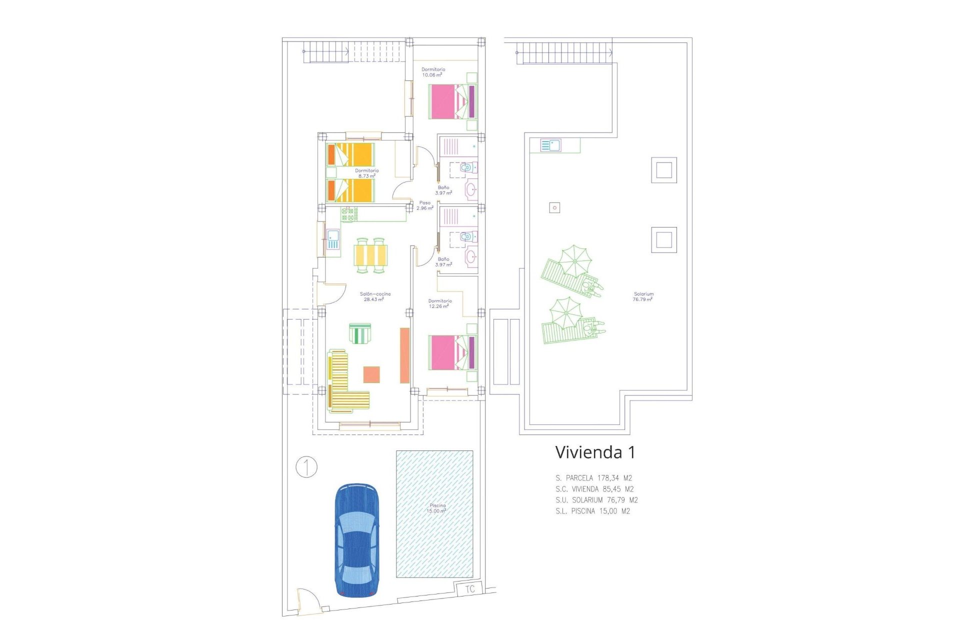 New Build - Villa - San Javier - pueblo