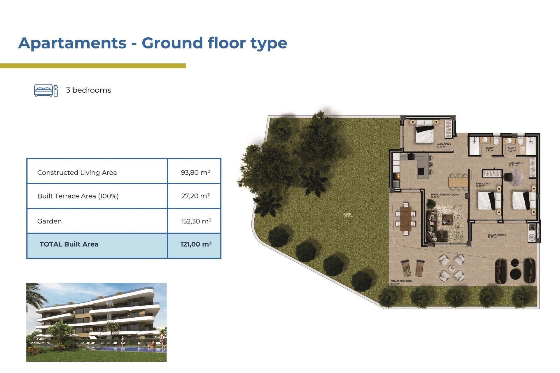 Nouvelle construction - Apartment - Orihuela Costa - La Ciñuelica