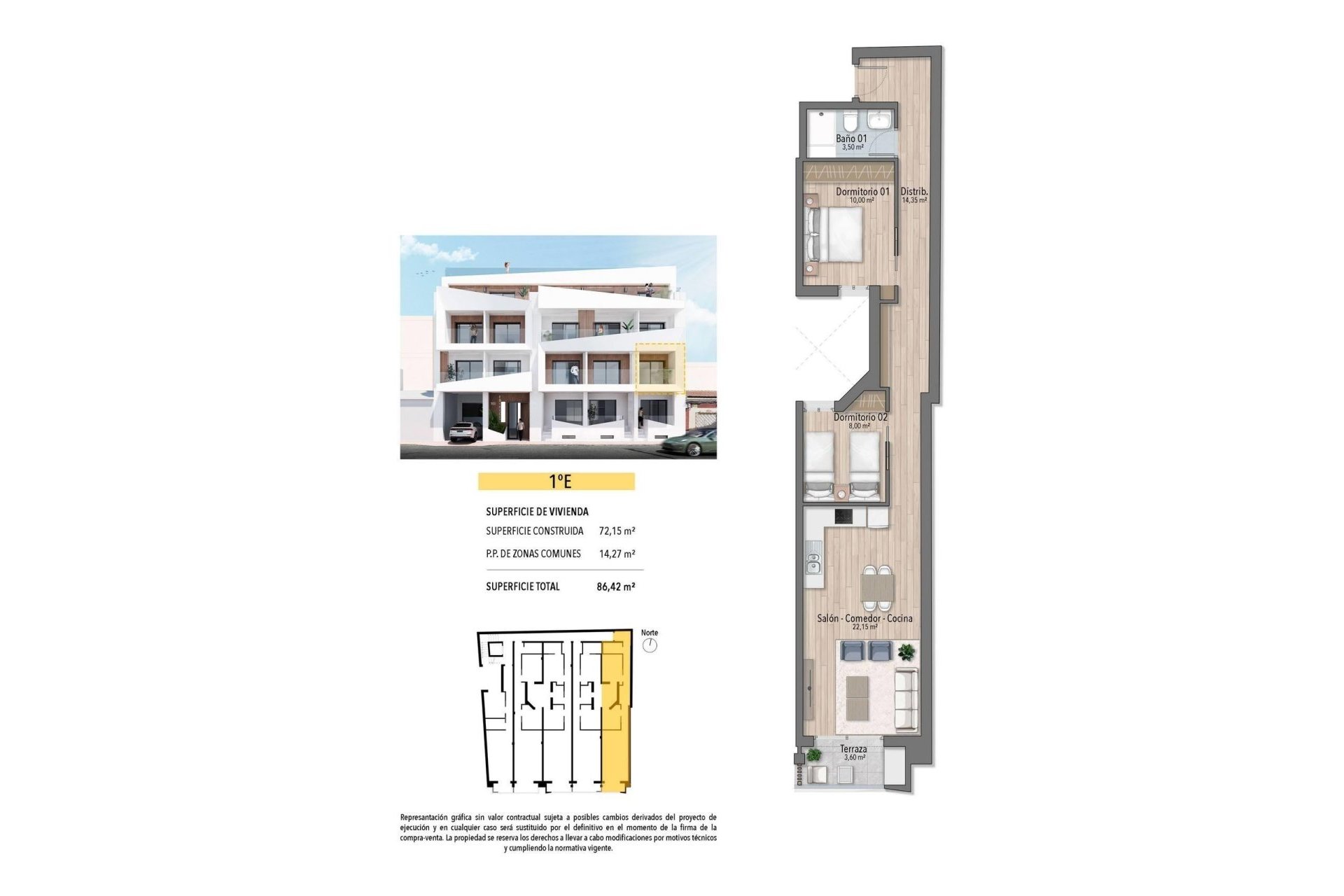 Nouvelle construction - Apartment - Torrevieja - Playa de El Cura