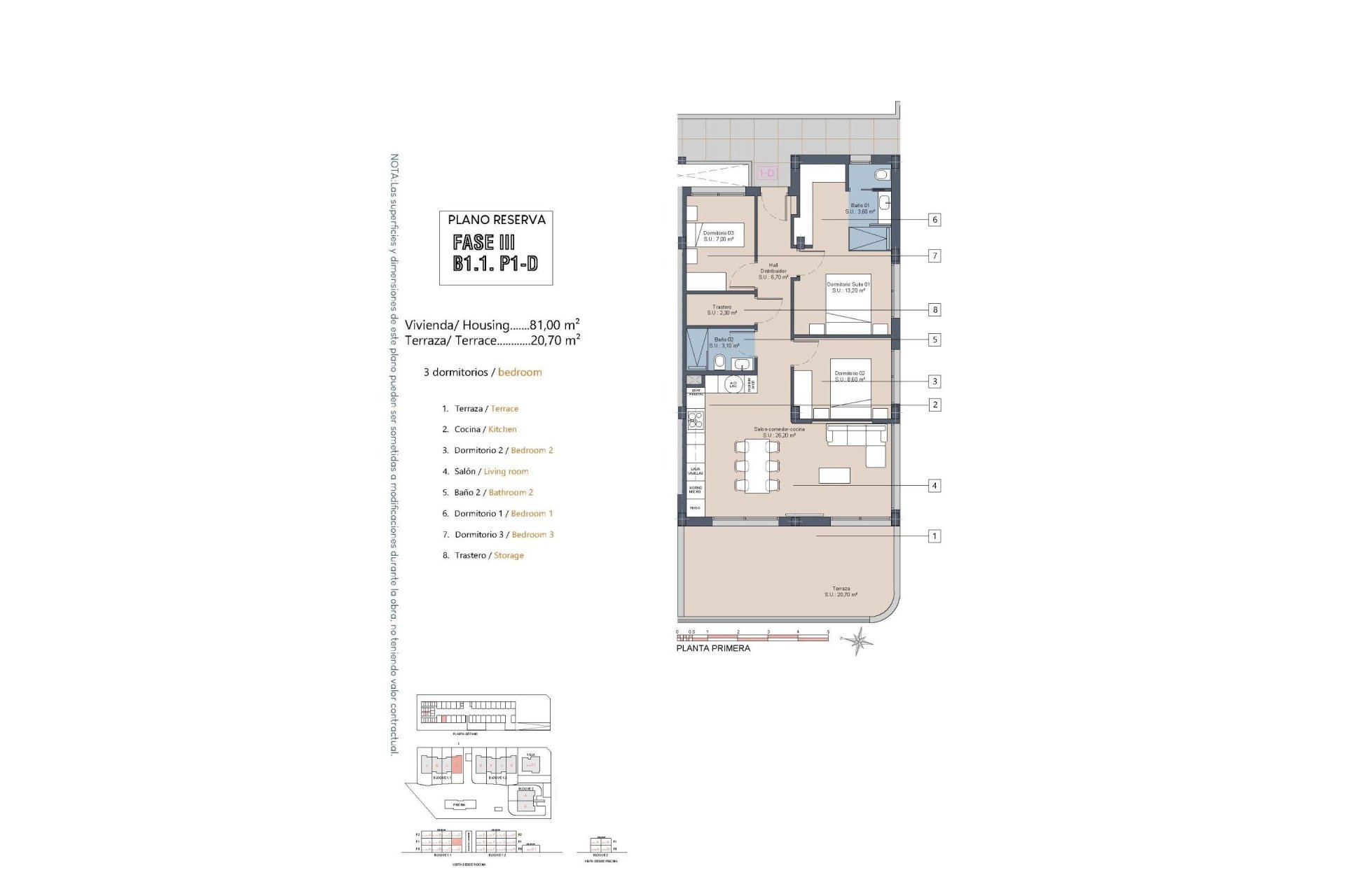 Nouvelle construction - Appartement - Los Alcazares - La Serena Golf