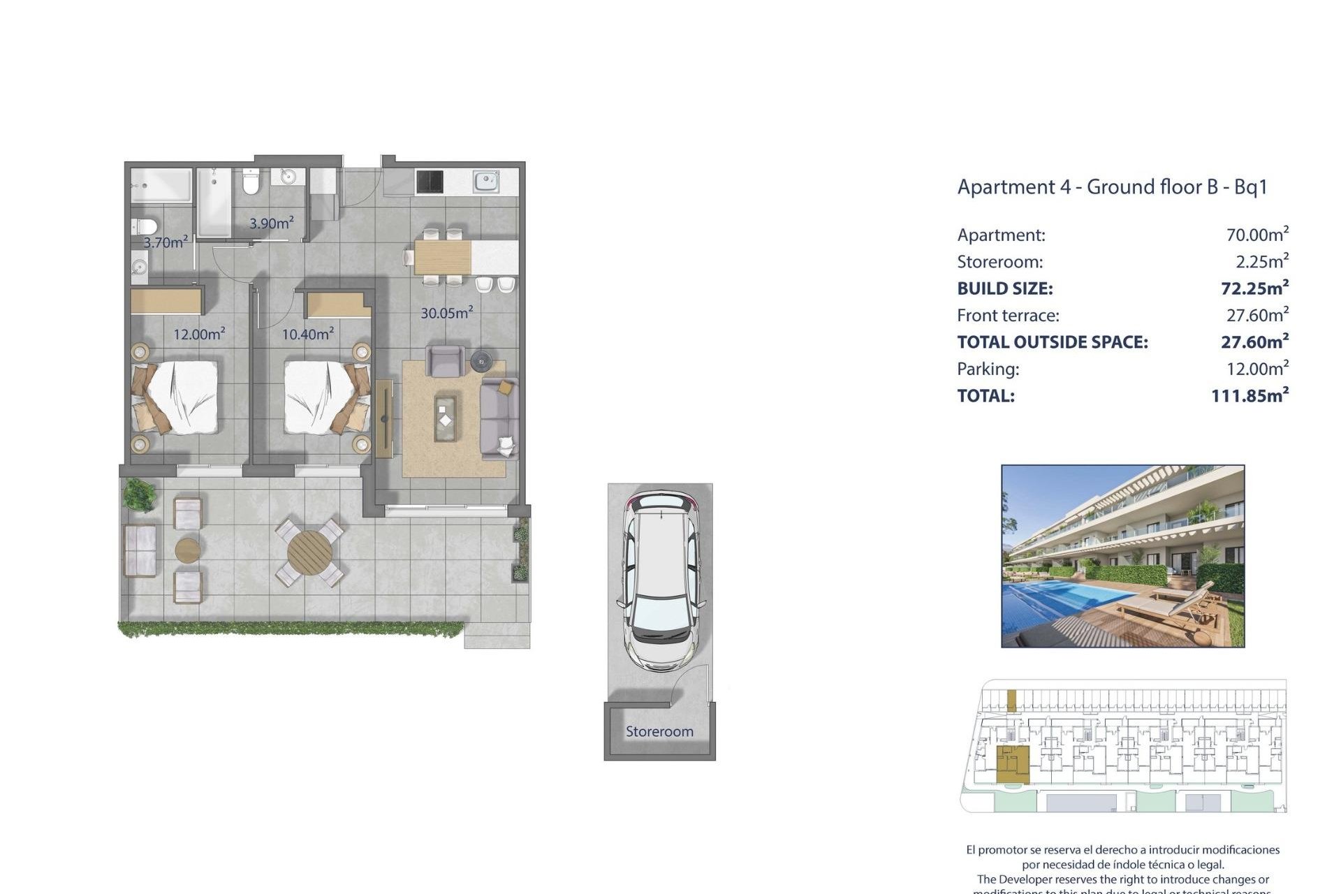 Nouvelle construction - Appartement - Los Alcazares - Los Narejos