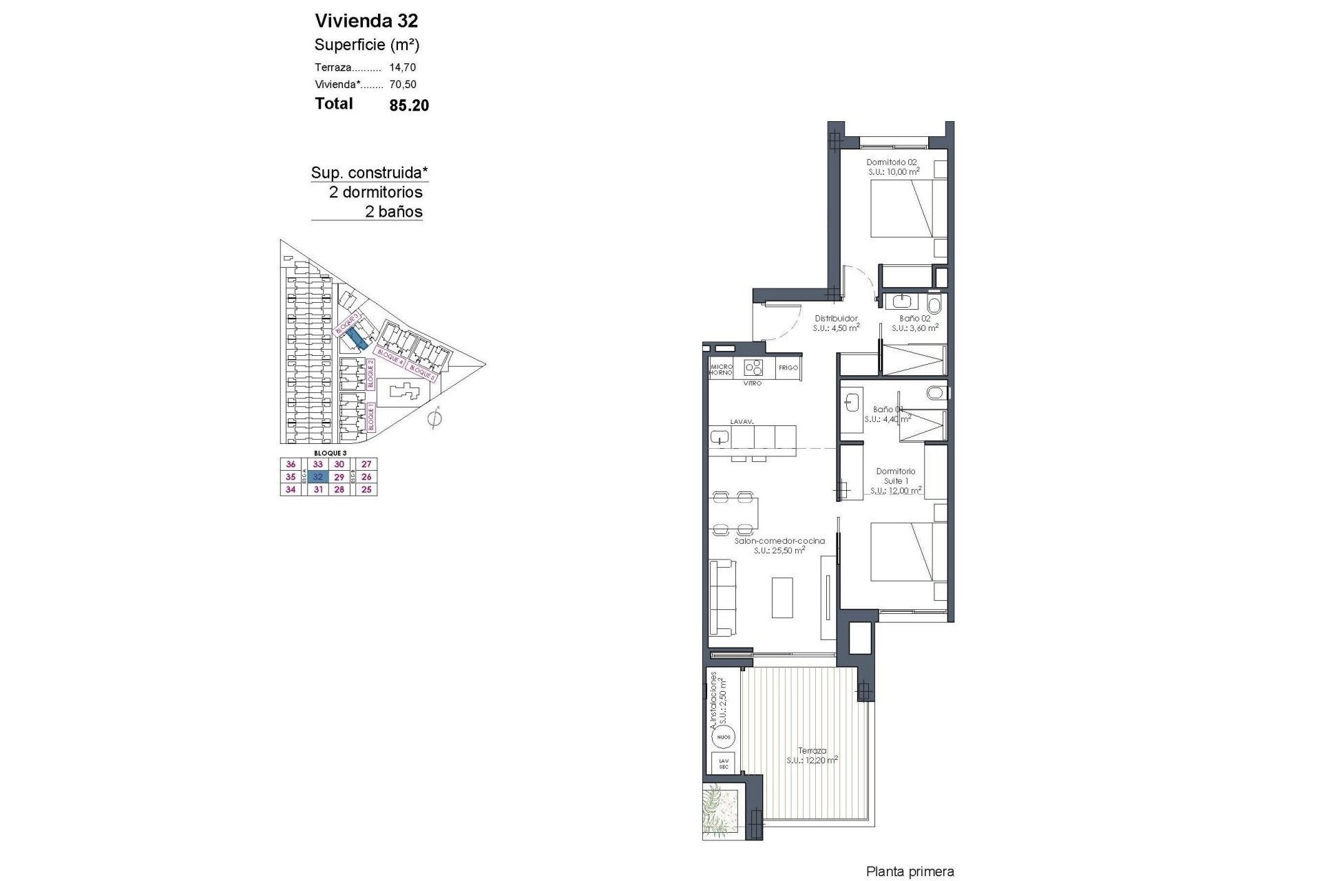 Nouvelle construction - Appartement - Los Alcazares - Serena Golf