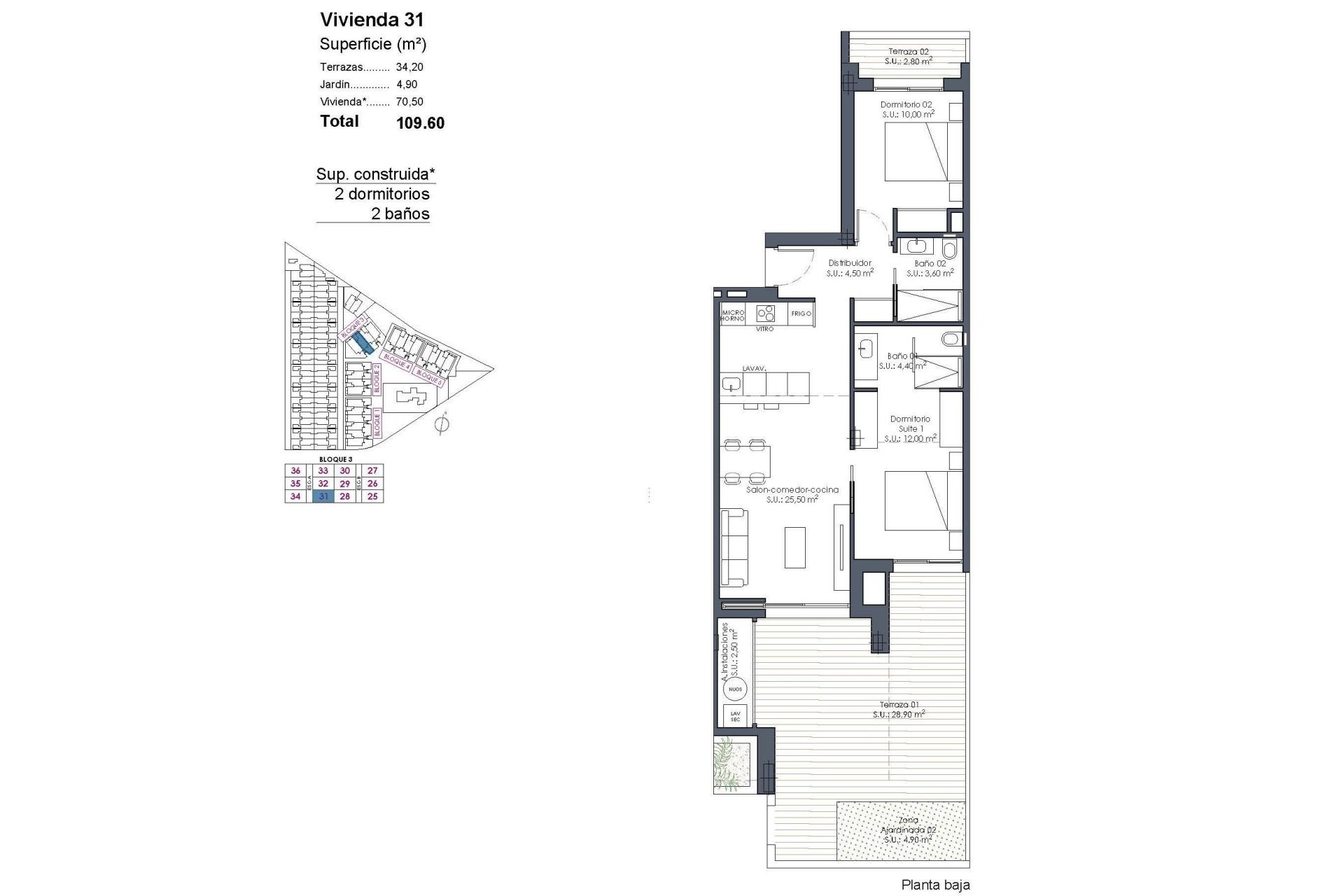 Nouvelle construction - Appartement - Los Alcazares - Serena Golf