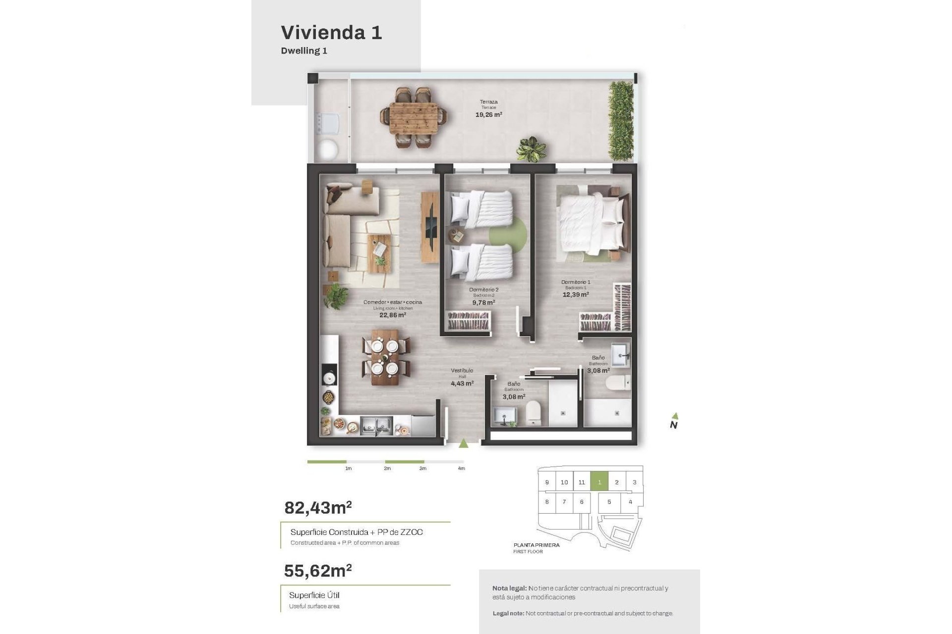 Nouvelle construction - Appartement - Mojacar - Descargador