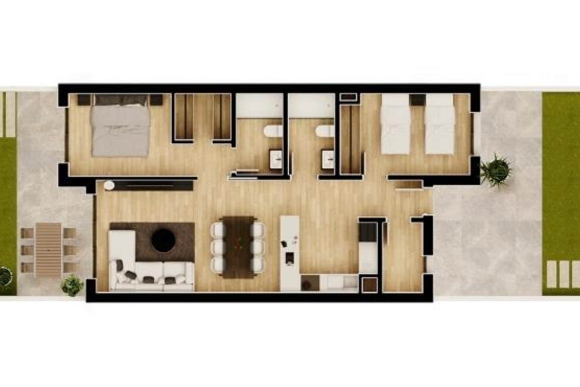 Nouvelle construction - Appartement - Monforte del Cid - Alenda Golf