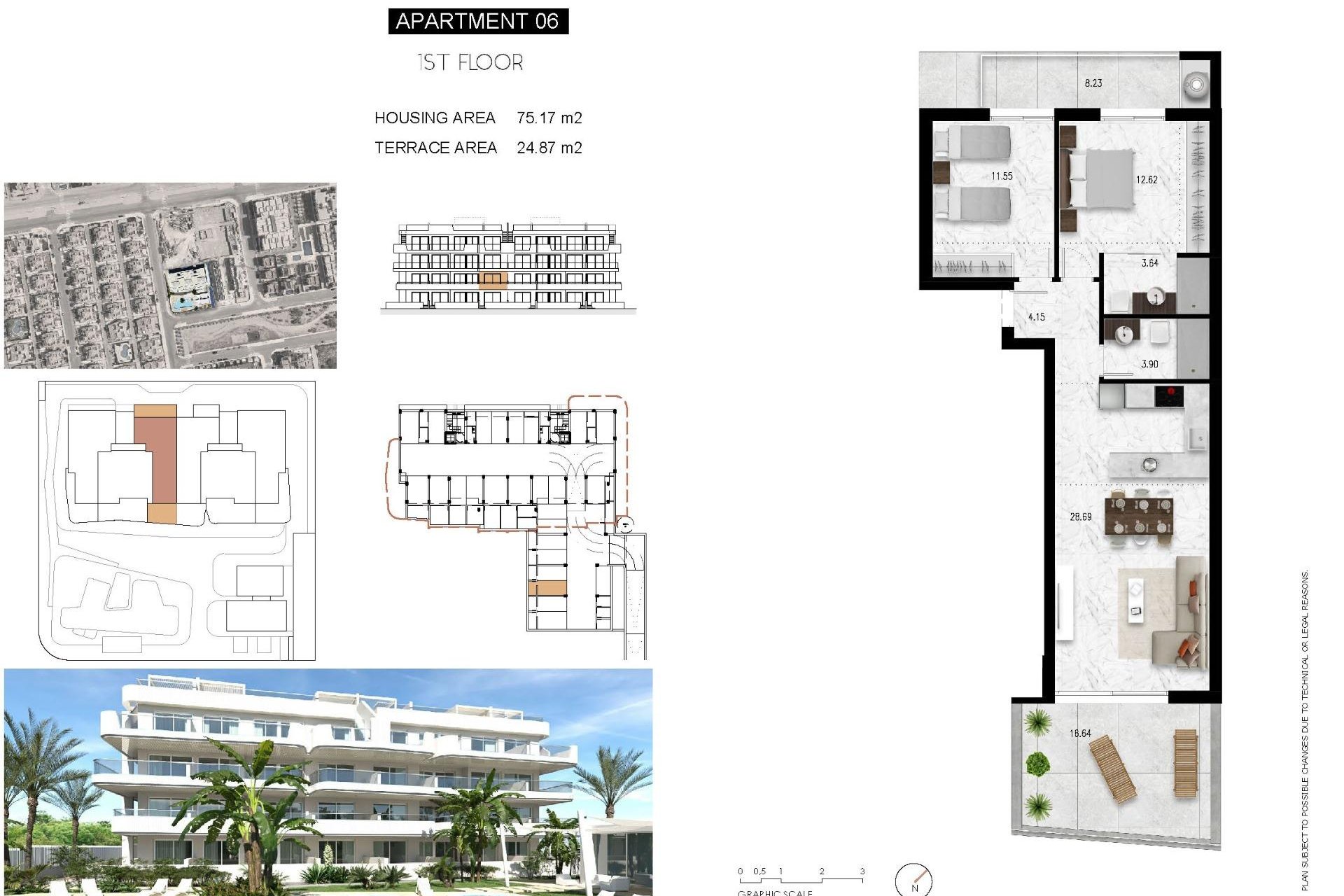 Nouvelle construction - Appartement - Orihuela Costa - Lomas de Cabo Roig