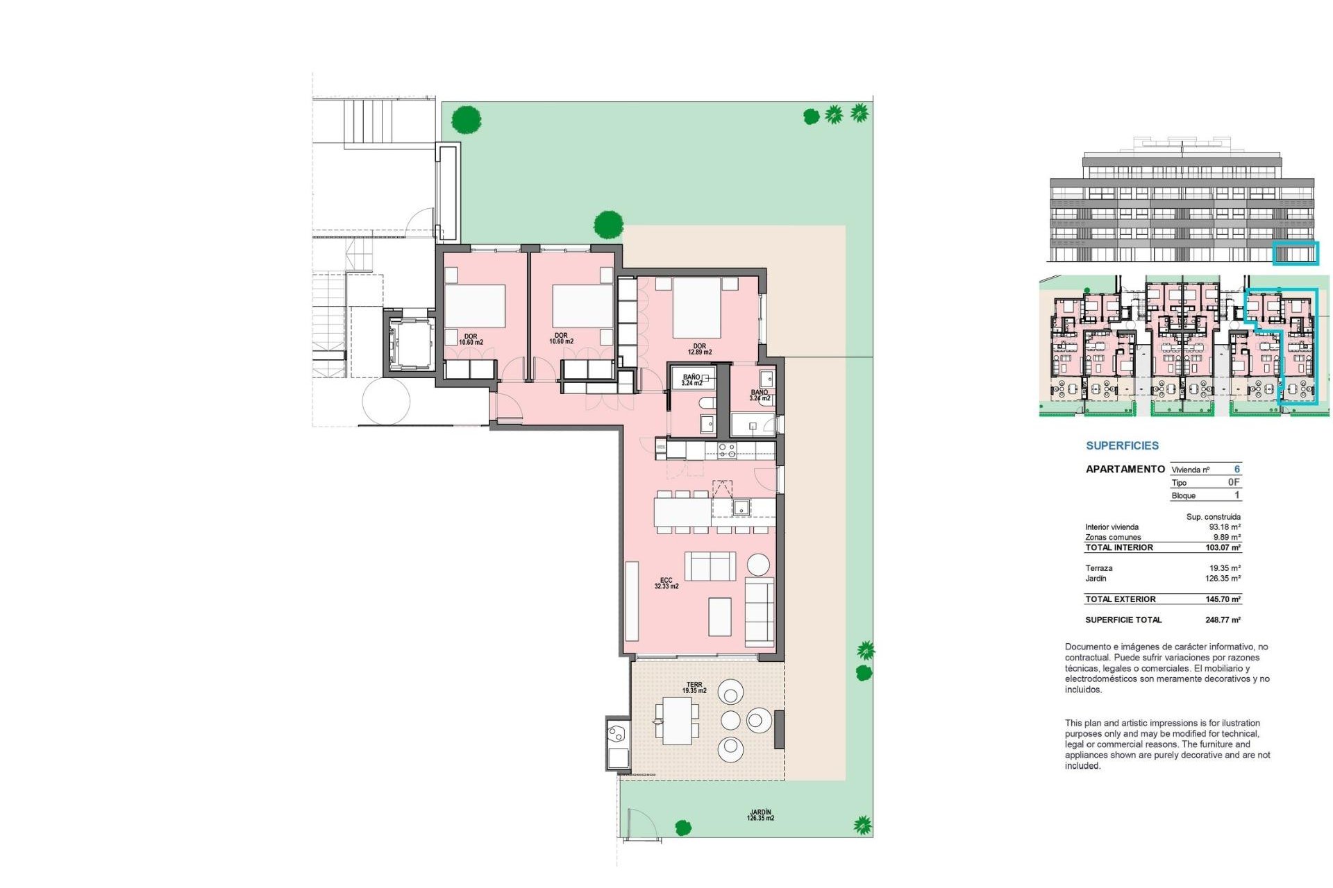 Nouvelle construction - Appartement - Torre Pacheco - Santa Rosalia Lake And Life Resort