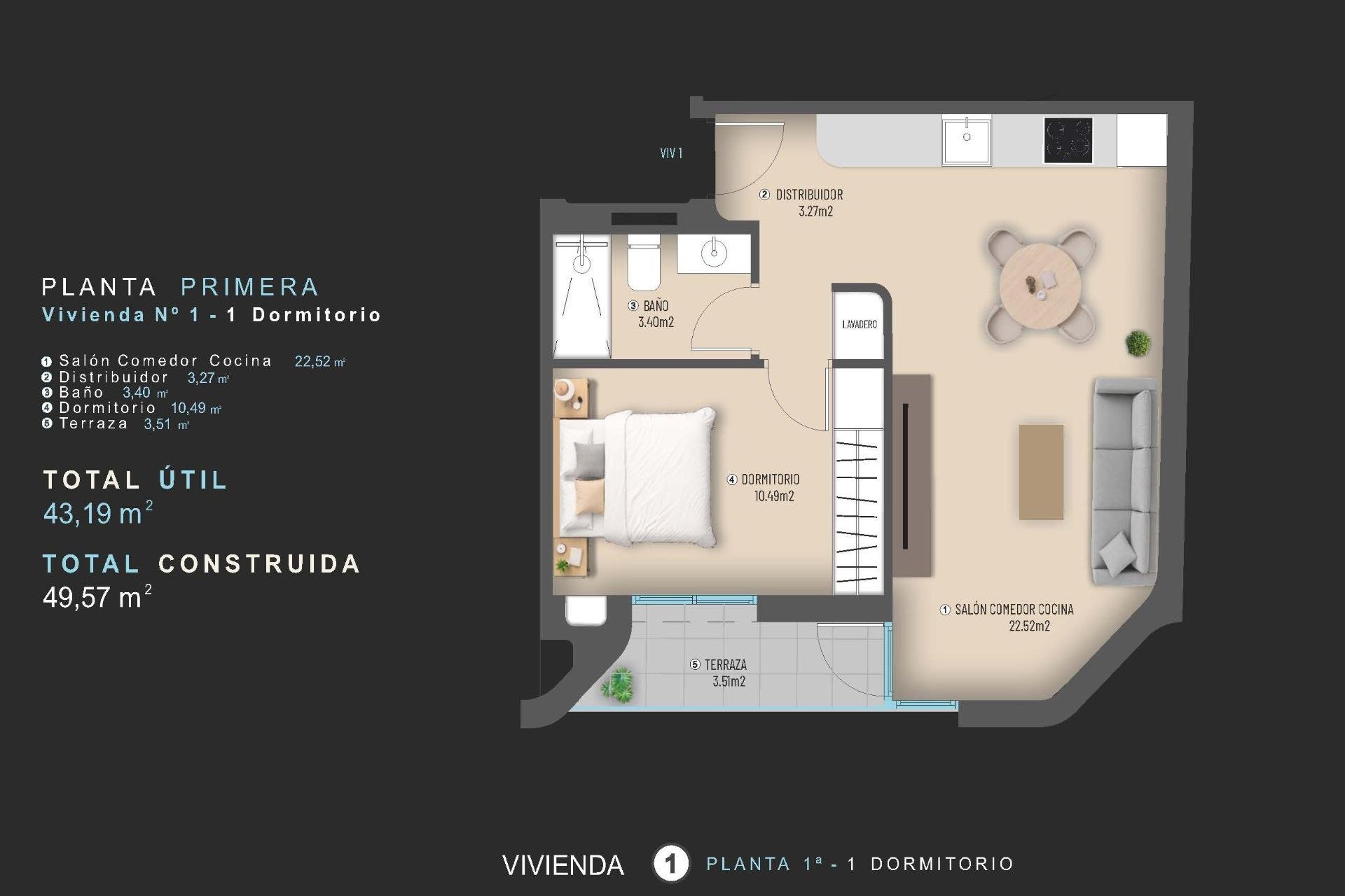 Nouvelle construction - Appartement - Torrevieja - Centro