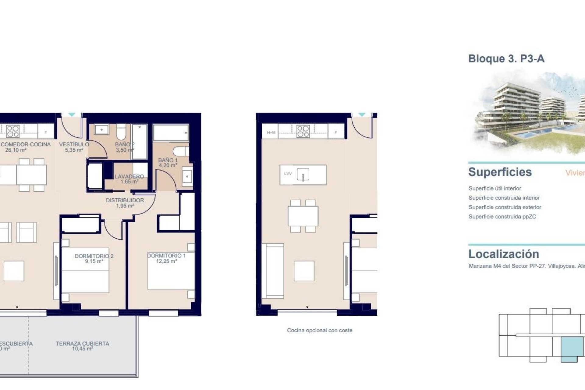 Nouvelle construction - Appartement - Villajoyosa - Playa del Torres