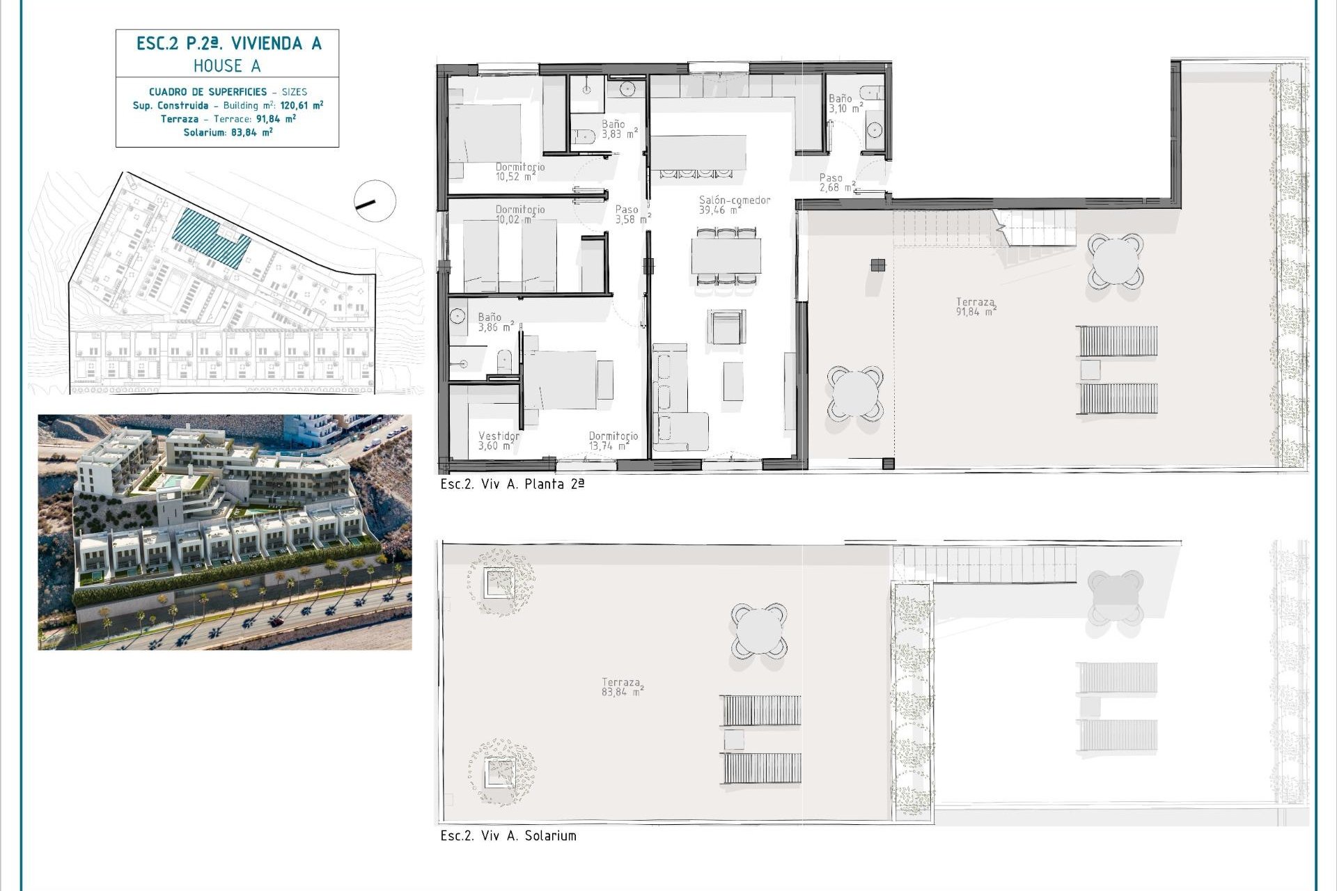 Nouvelle construction - Attique - Aguilas - Playa del Hornillo