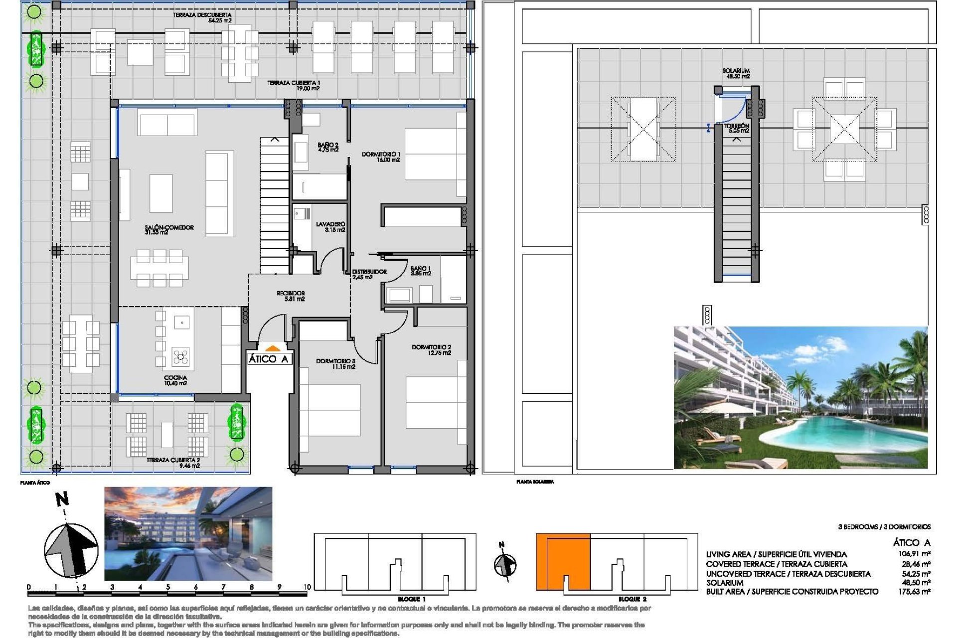 Nouvelle construction - Attique - Cartagena - Mar De Cristal