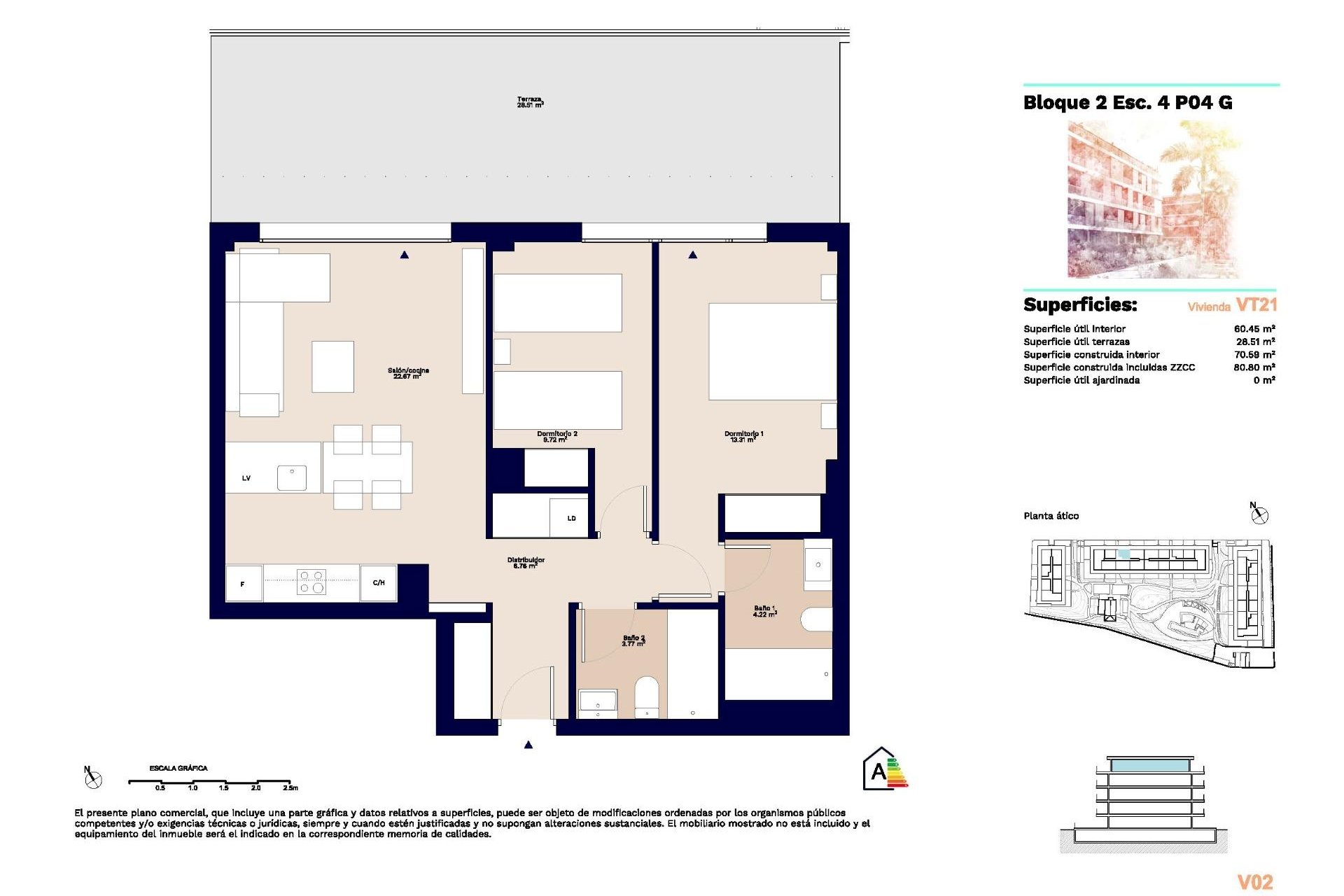 Nouvelle construction - Attique - Denia - Puerto