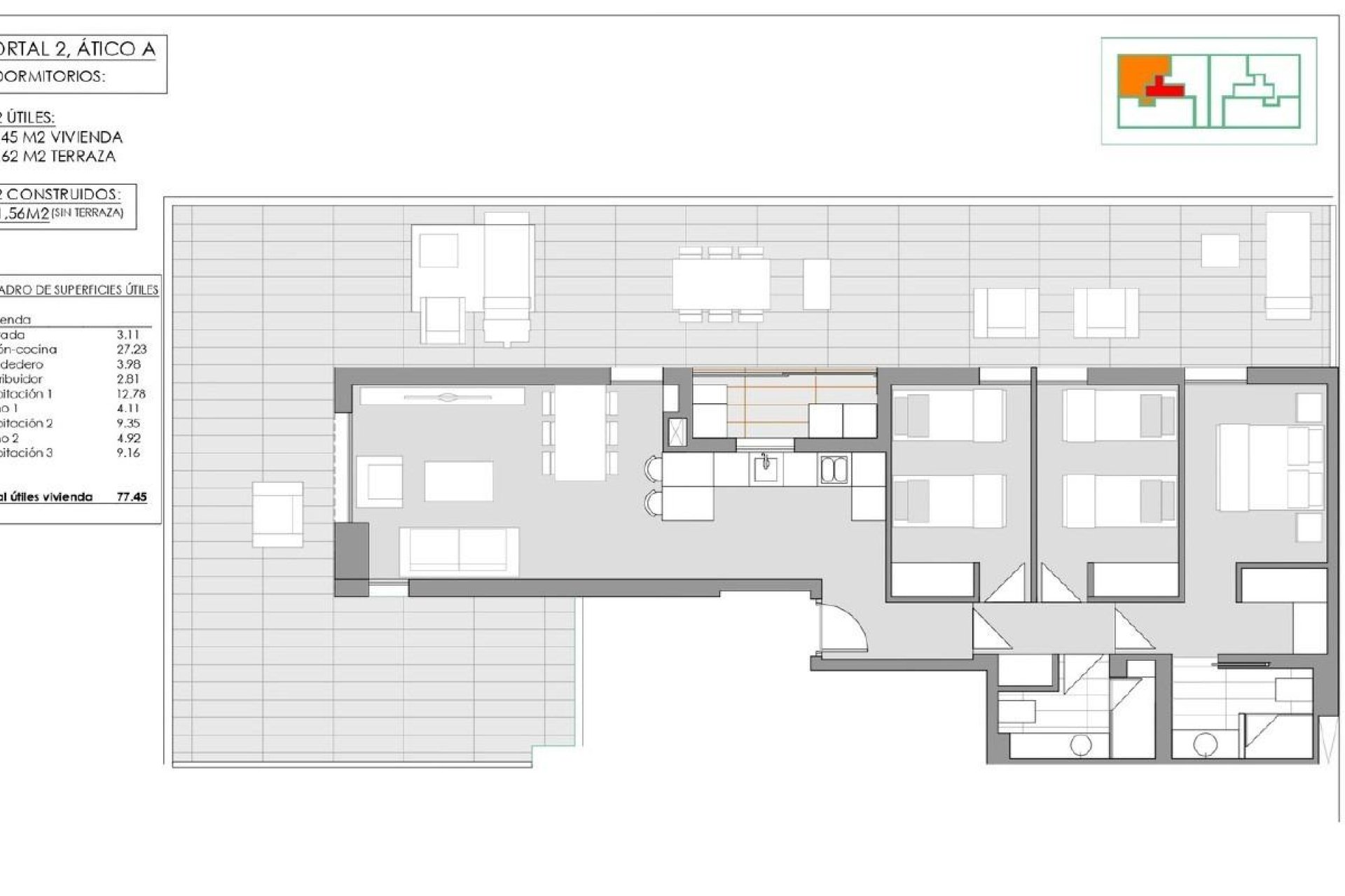 Nouvelle construction - Attique - Jávea Xàbia - Pueblo