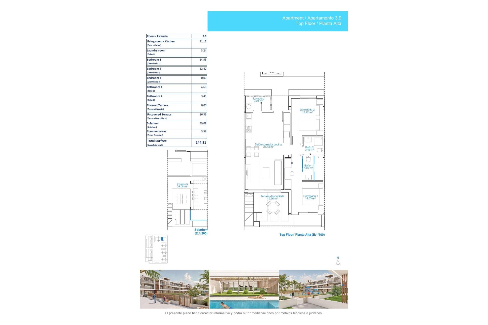 Nouvelle construction - Attique - Pilar de la Horadada - Playa de las Higuericas