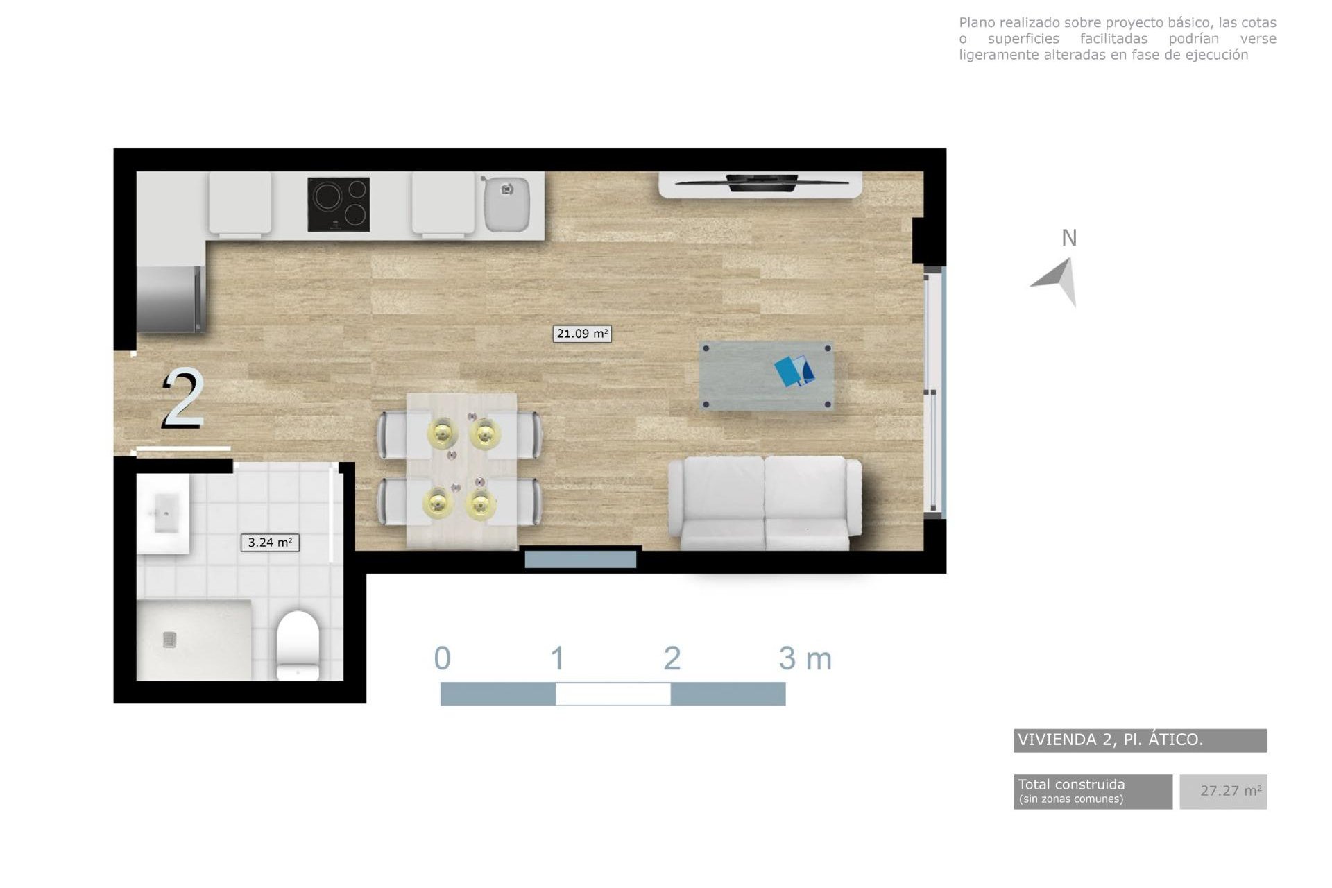 Nouvelle construction - Attique - Torrevieja - Centro