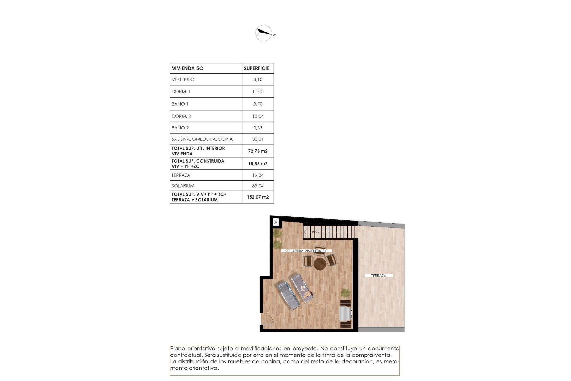 Nouvelle construction - Attique - Torrevieja - Parque de las Naciones