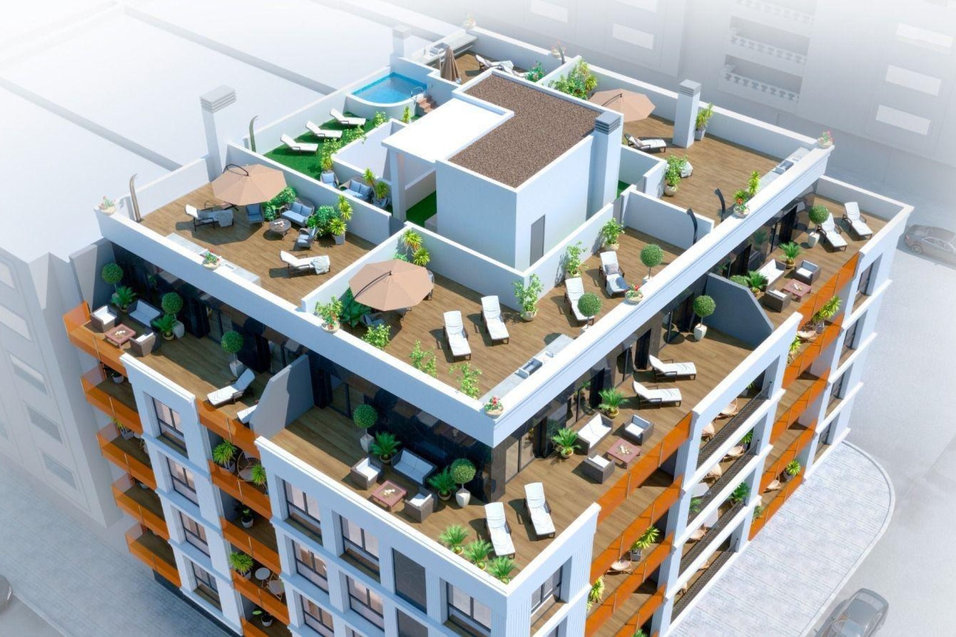 Nouvelle construction - Attique - Torrevieja - Parque de las Naciones