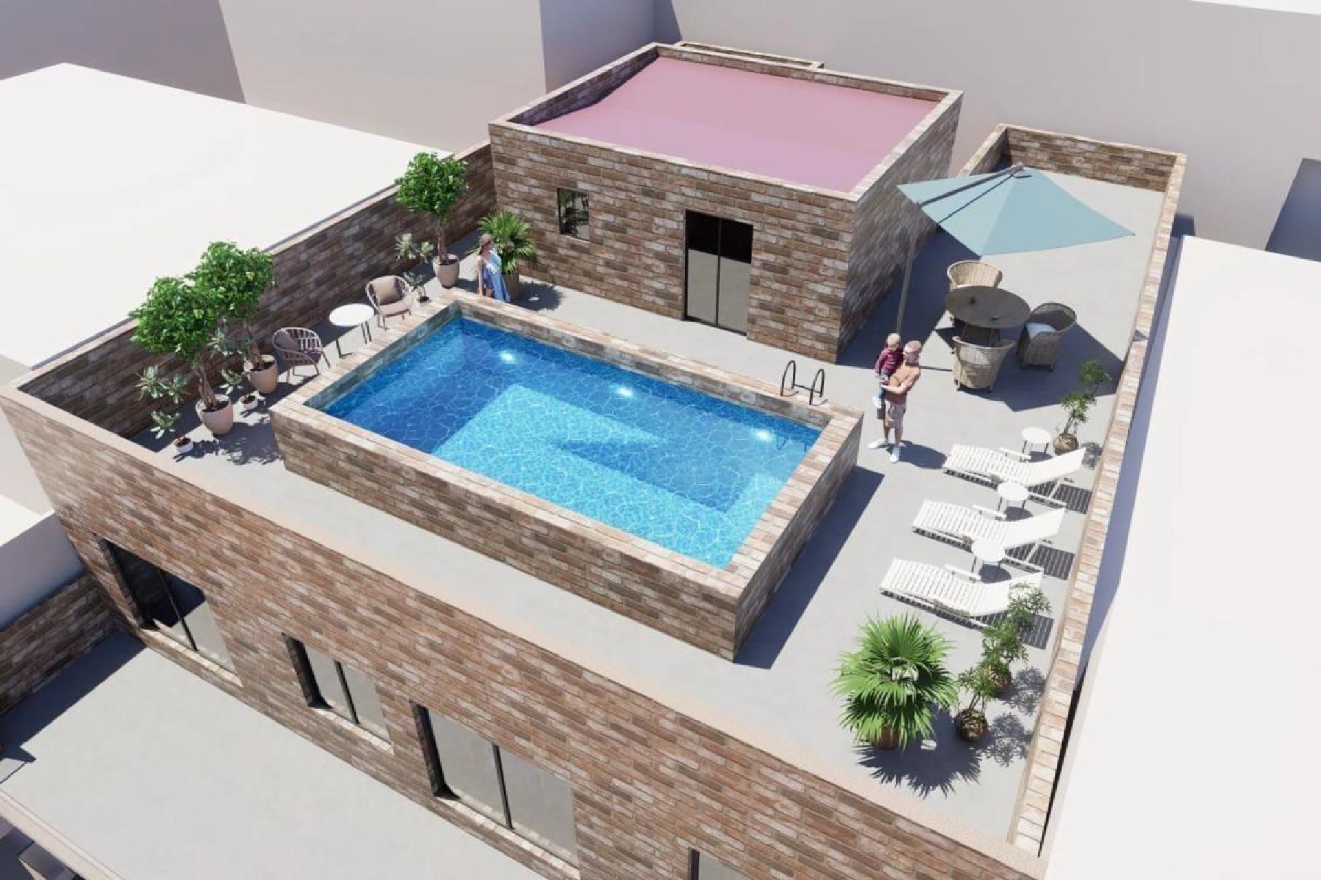 Nouvelle construction - Attique - Torrevieja - Playa El Acequión