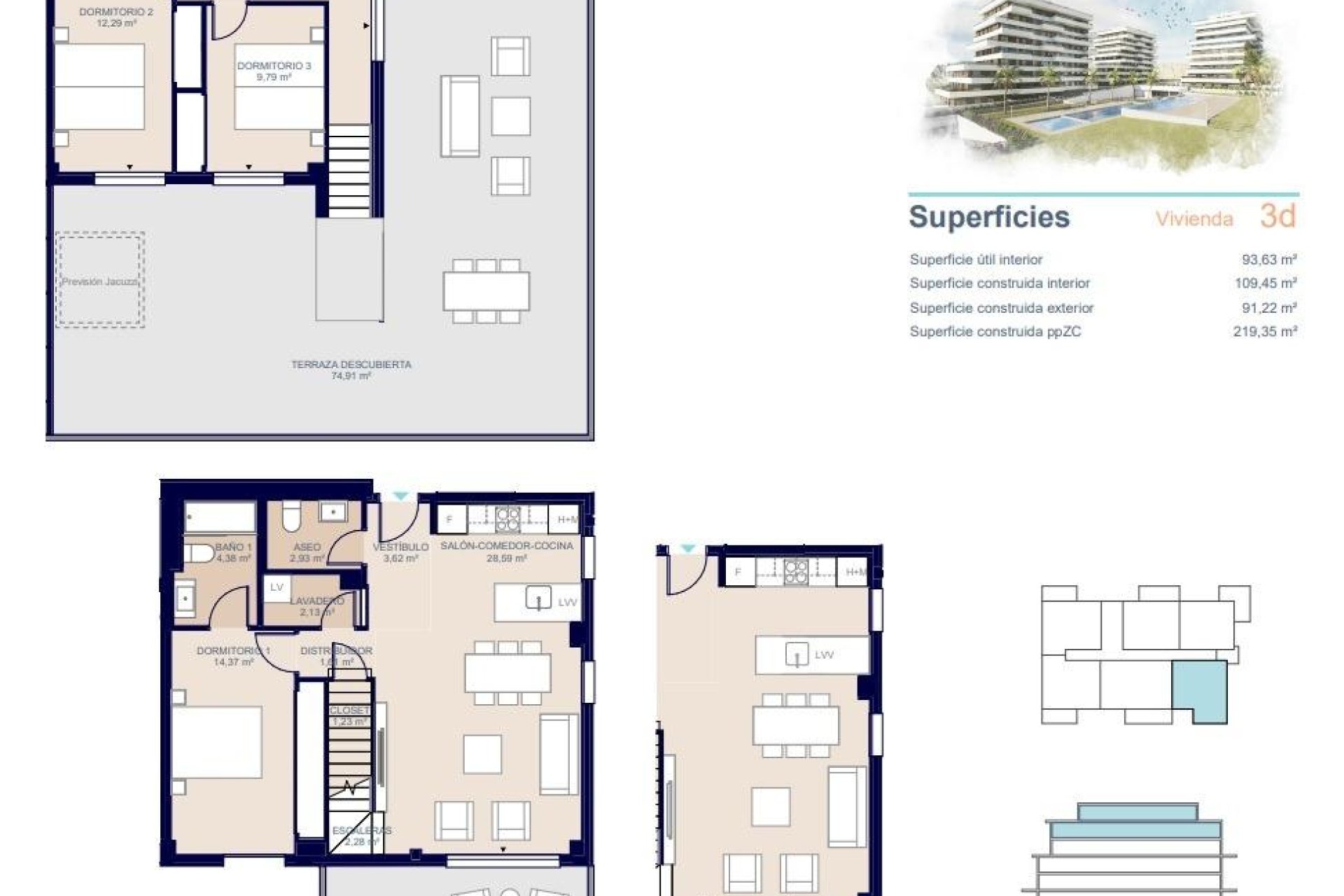 Nouvelle construction - Attique - Villajoyosa - Playa del Torres