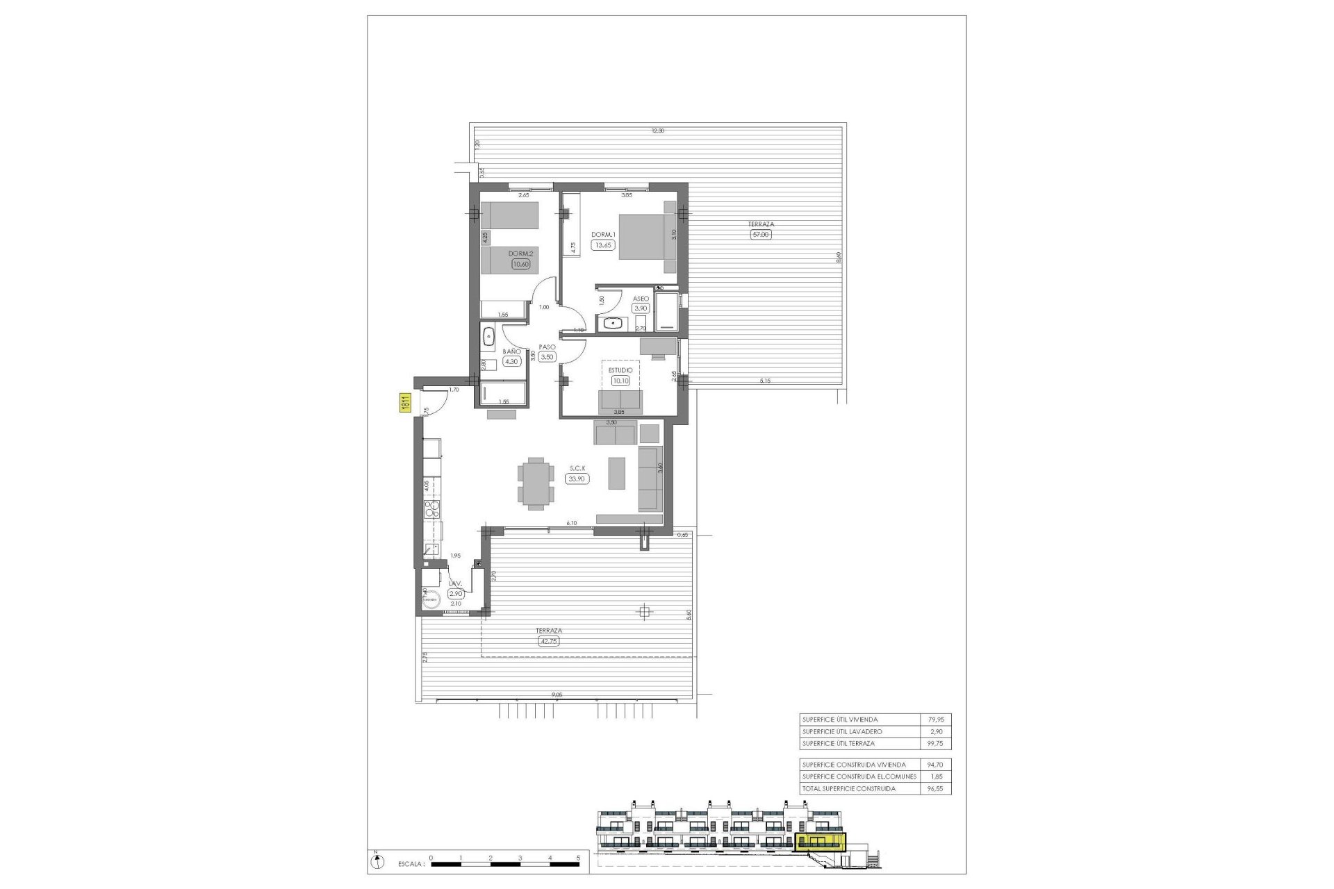 Nouvelle construction - Bungalow - Algorfa - La Finca Golf