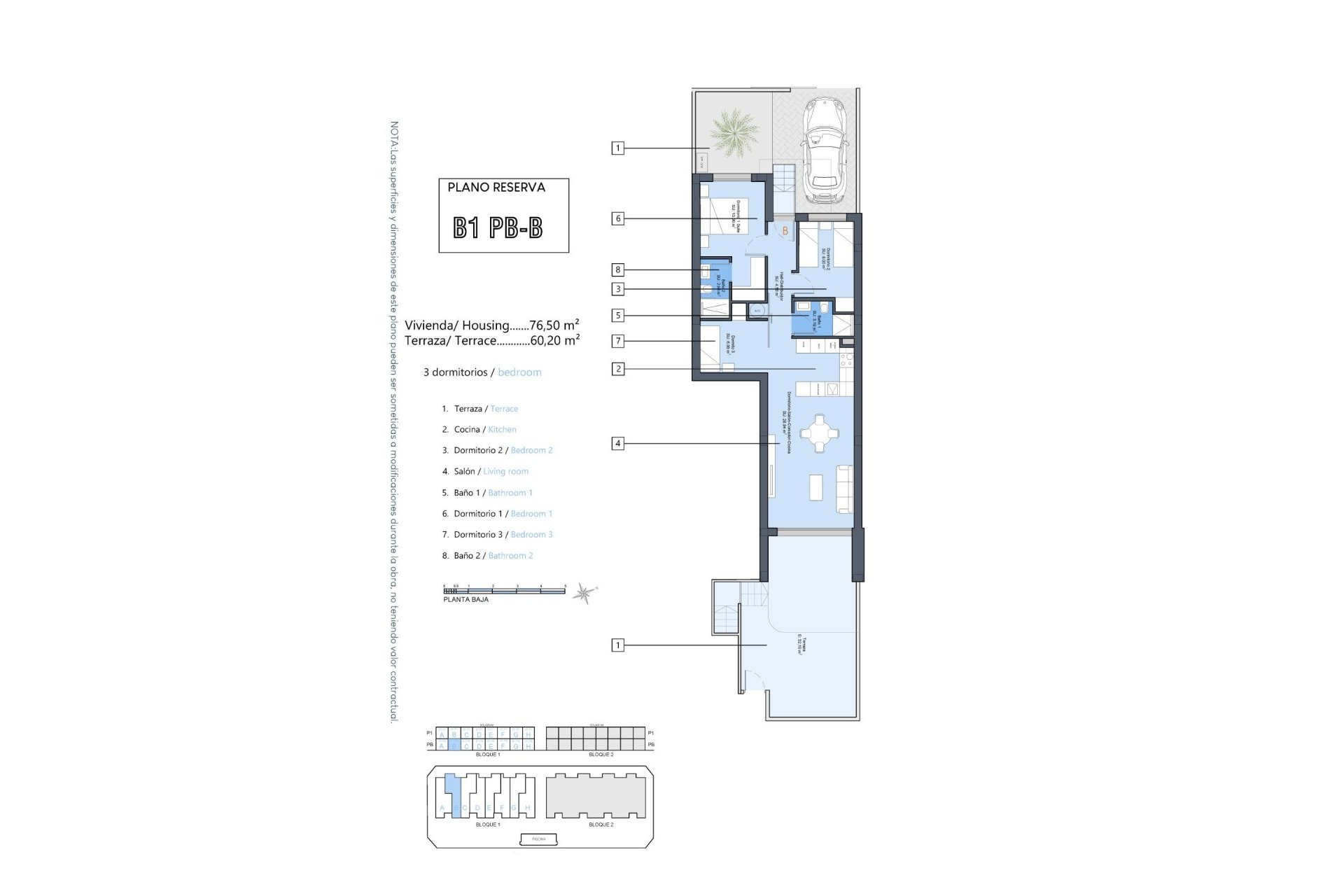 Nouvelle construction - Bungalow - Dolores - Sector 3