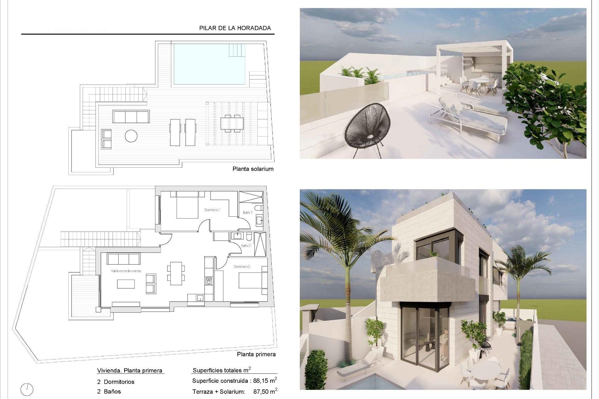 Nouvelle construction - Bungalow - Pilar de la Horadada - pueblo