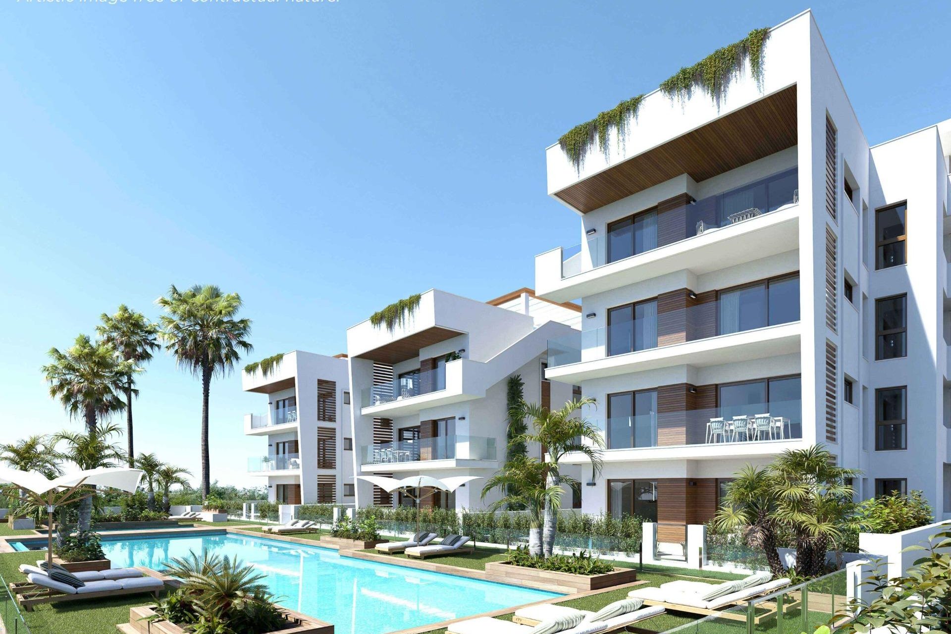 Nouvelle construction - Ground floor apartment - Los Alcazares - Parque Diana
