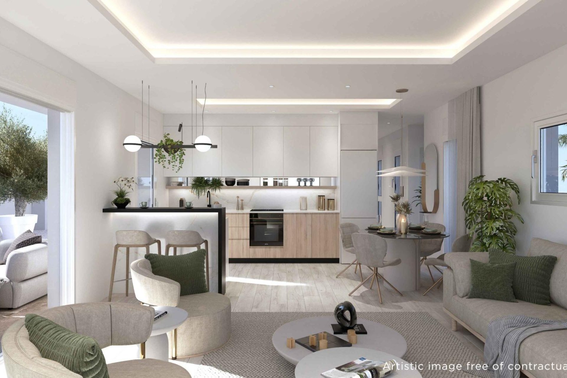 Nouvelle construction - Ground floor apartment - Los Alcazares - Parque Diana