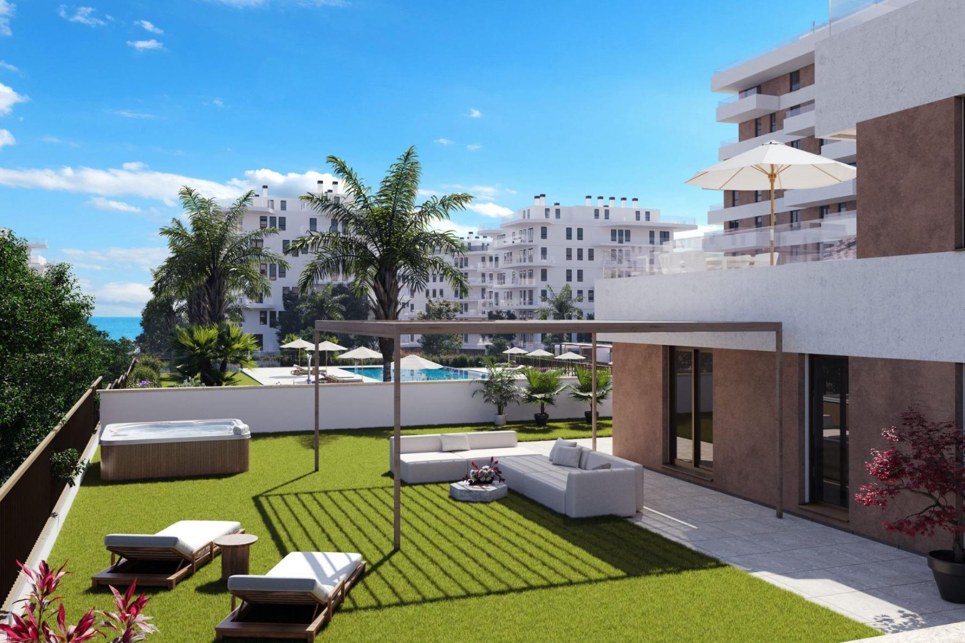 Nouvelle construction - Ground floor apartment - Villajoyosa - Playa del Torres