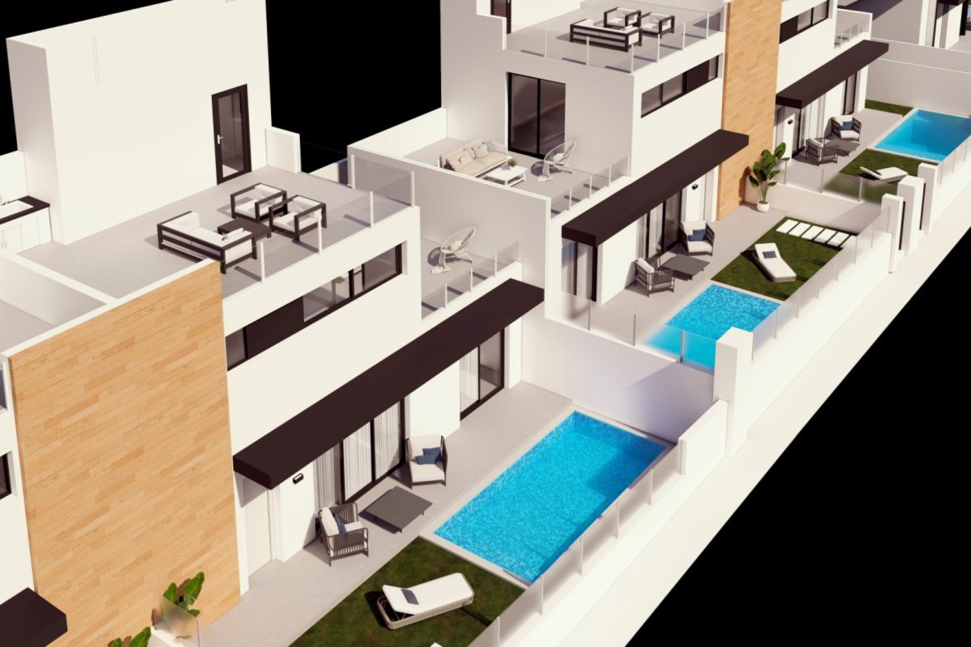 Nouvelle construction - Town House - Orihuela Costa - Las Filipinas