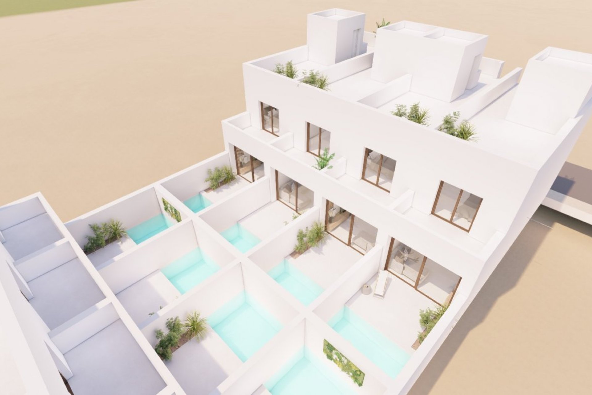 Nouvelle construction - Town House - San Javier - pueblo