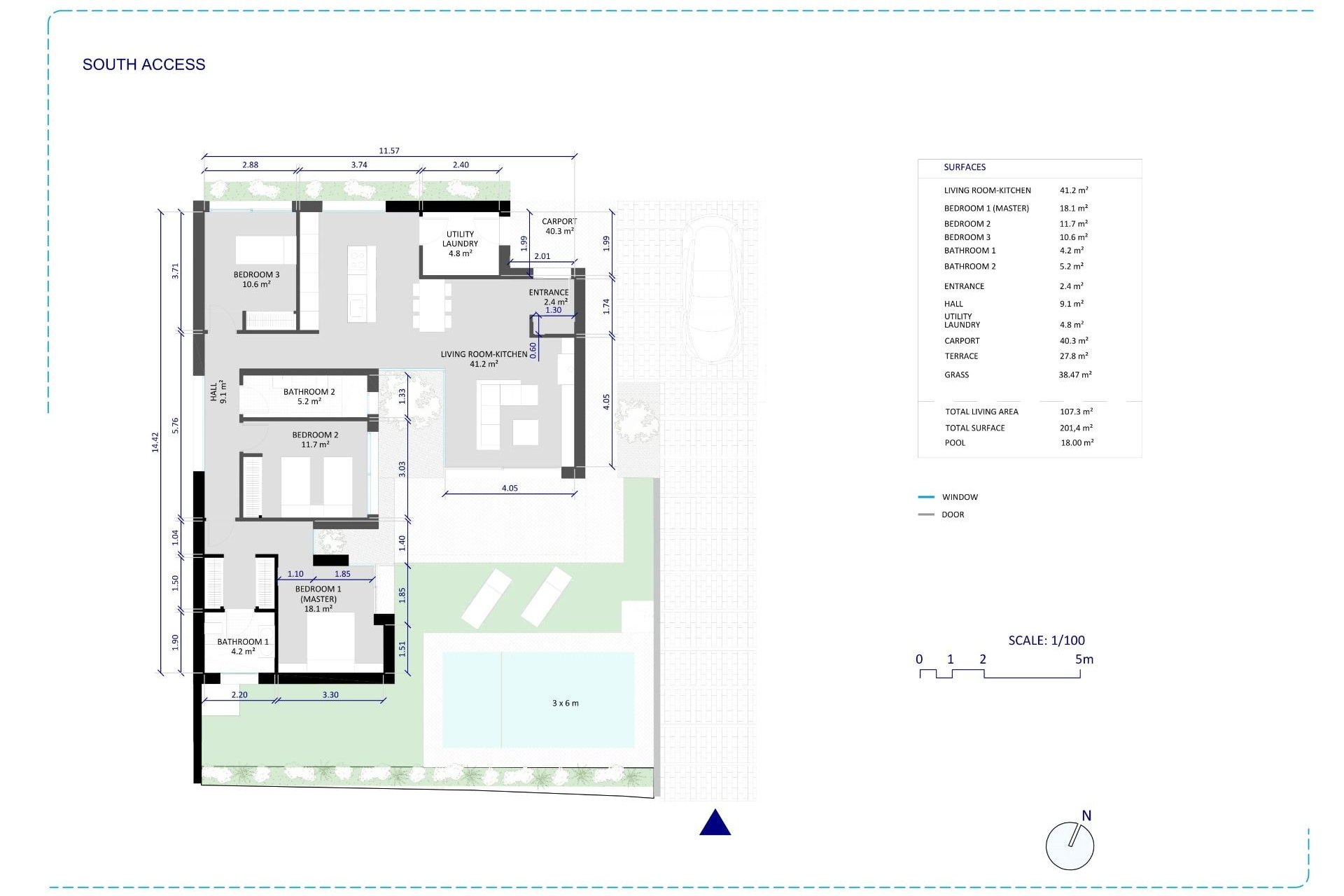 Nouvelle construction - Villa - Baños y Mendigo - Altaona Golf And Country Village