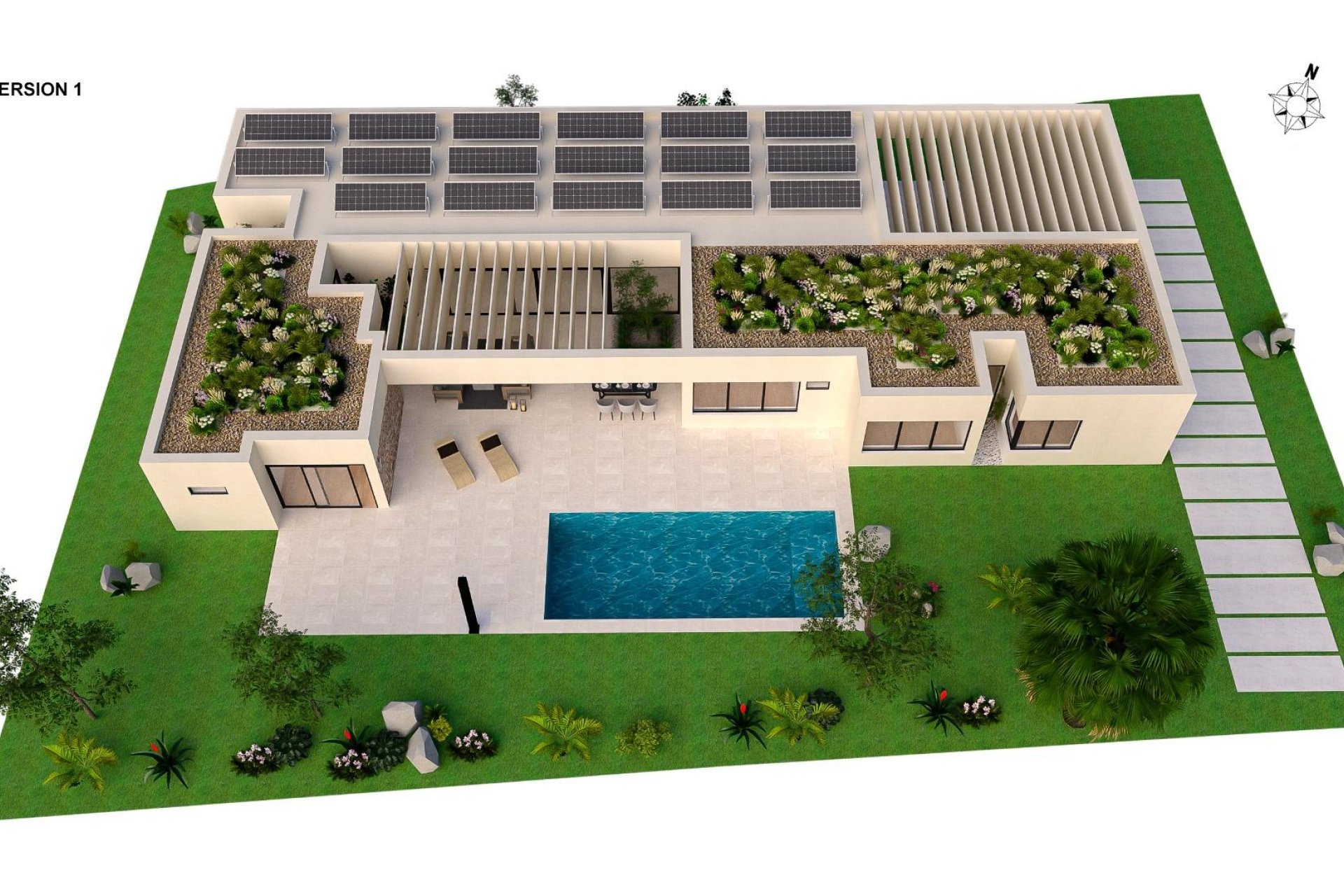 Nouvelle construction - Villa - Baños y Mendigo - Altaona Golf