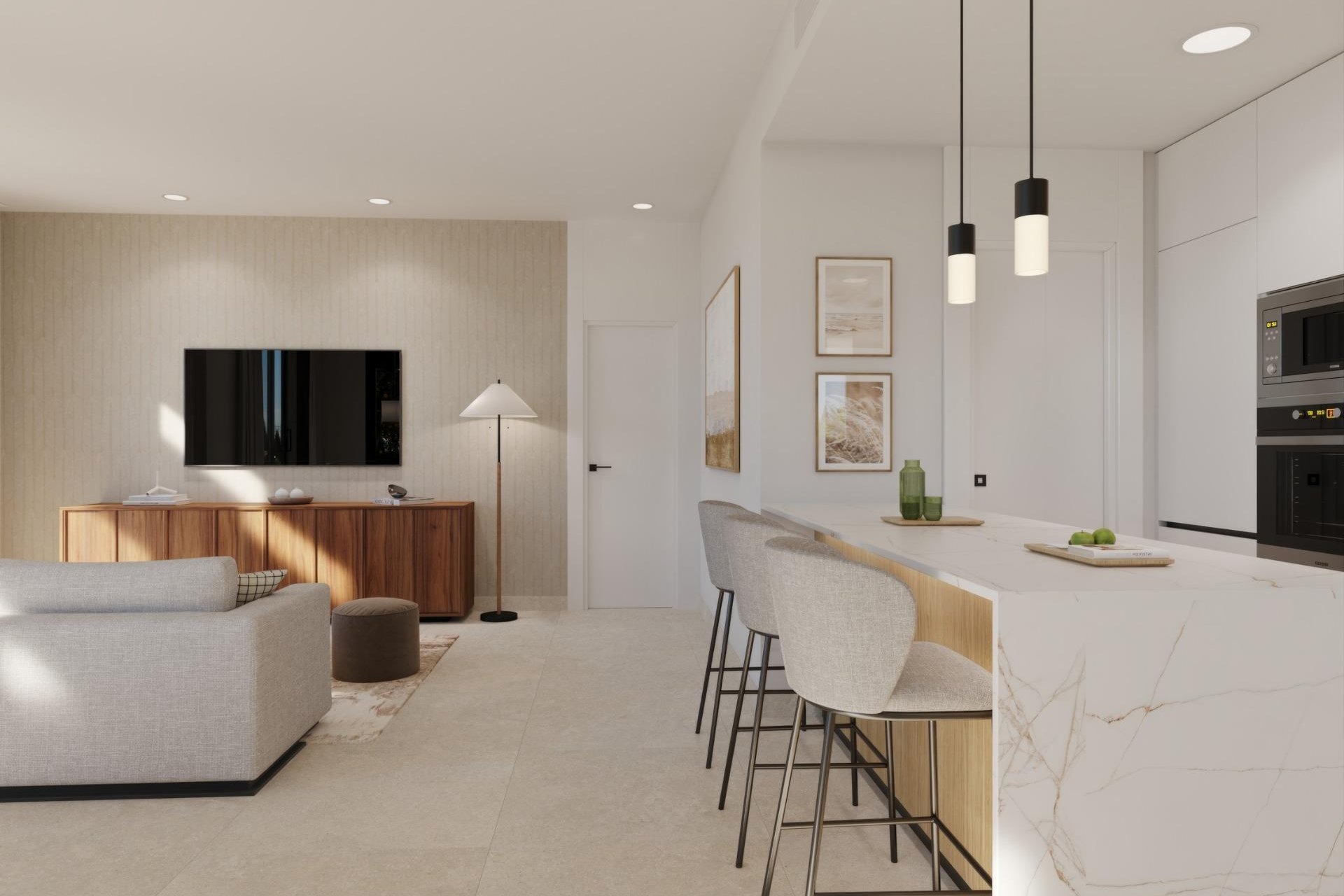 Nouvelle construction - Villa - Fuente Álamo - Hacienda Del Álamo Golf